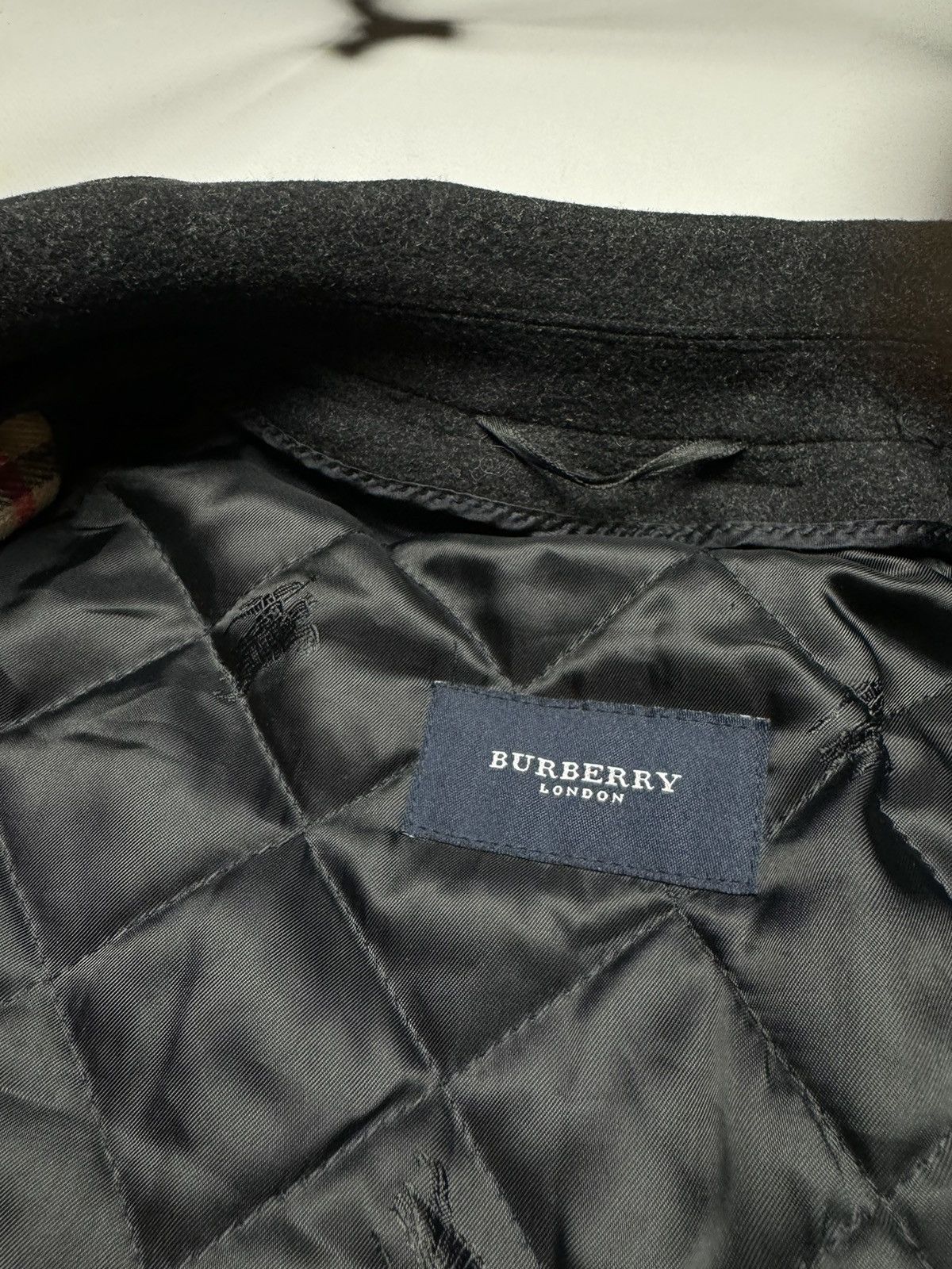 Burberry × Vintage Rare vintage Burberry Wool Jacket Size US XL / EU 56 / 4 - 9 Thumbnail