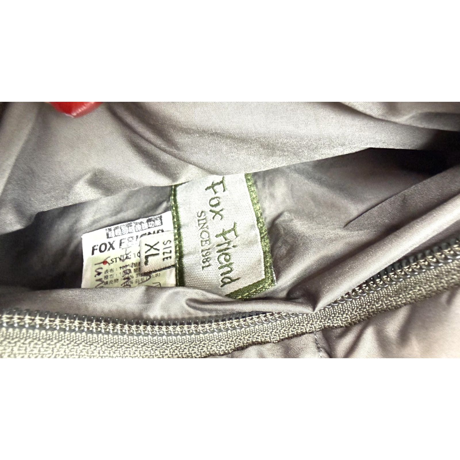 Vintage Fox Friend Jacket Mens XL Gray Down Puffer Reversible Winter Full Zip 10911 Size US XL / EU 56 / 4 - 5 Thumbnail