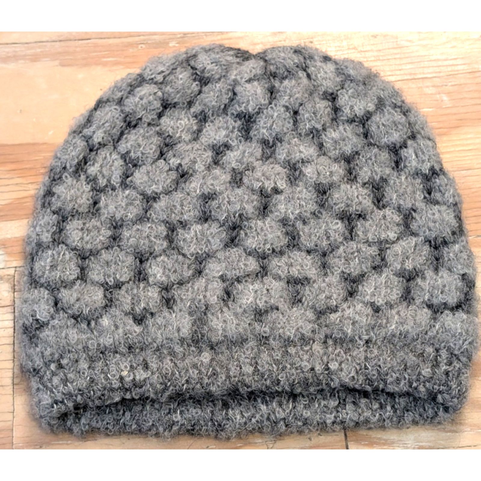 The Unbranded Brand Simply Natural Women's Alpaca Beanie Grey One Size Cold WCap Size ONE SIZE - 1 Thumbnail
