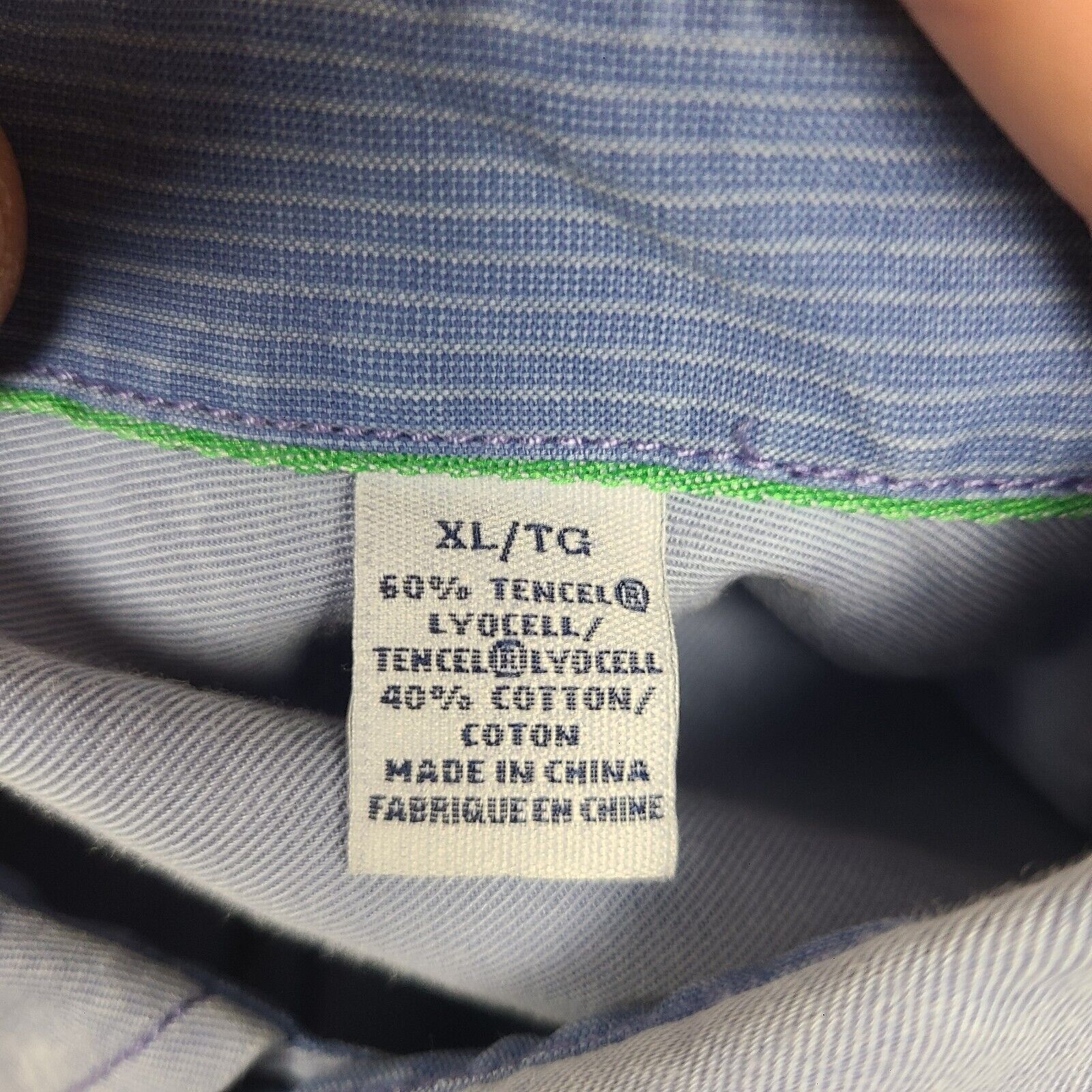 Tommy Bahama Tommy Bahama Island Crafted Blue Short Sleeve Tencel Cotton Size US XL / EU 56 / 4 - 3 Thumbnail