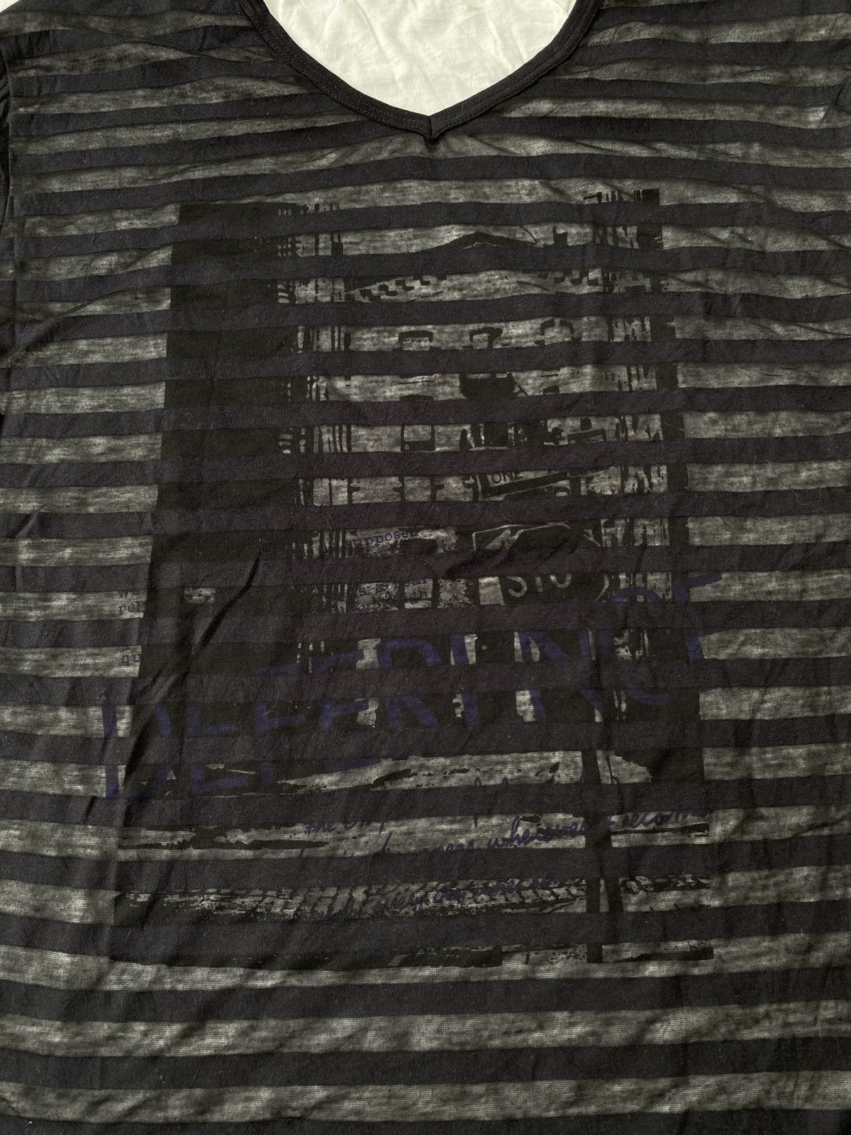 Japanese Brand Double Layer Stripe Y2K Undefined Japan Size US L / EU 52-54 / 3 - 3 Thumbnail
