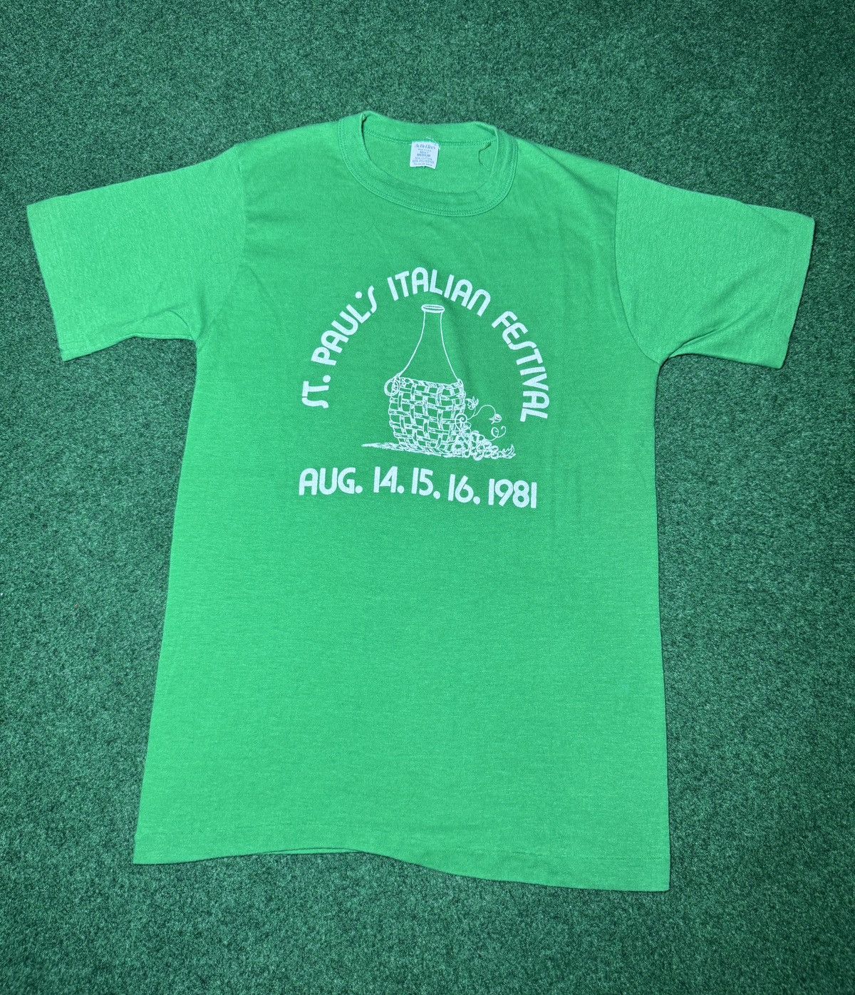 Vintage Vintage 80s Saint Paul’s Italian Festival Retro S/M T Shirt Size US S / EU 44-46 / 1 - 1 Thumbnail