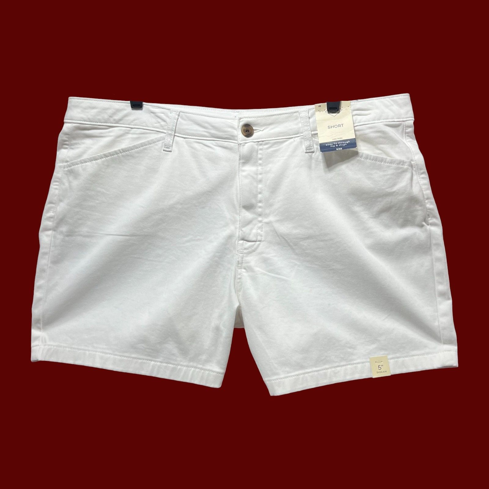 St. Johns Bay St. Johns Bay- Women's Mid Rise Secretly Slender 5" Inseam C Size 40" / US 18 - 1 Thumbnail