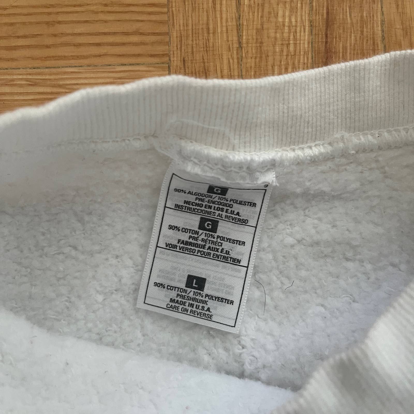 Vintage Vintage Paco Jeans Made in USA Sweatshirt Size Large Size US L / EU 52-54 / 3 - 3 Thumbnail