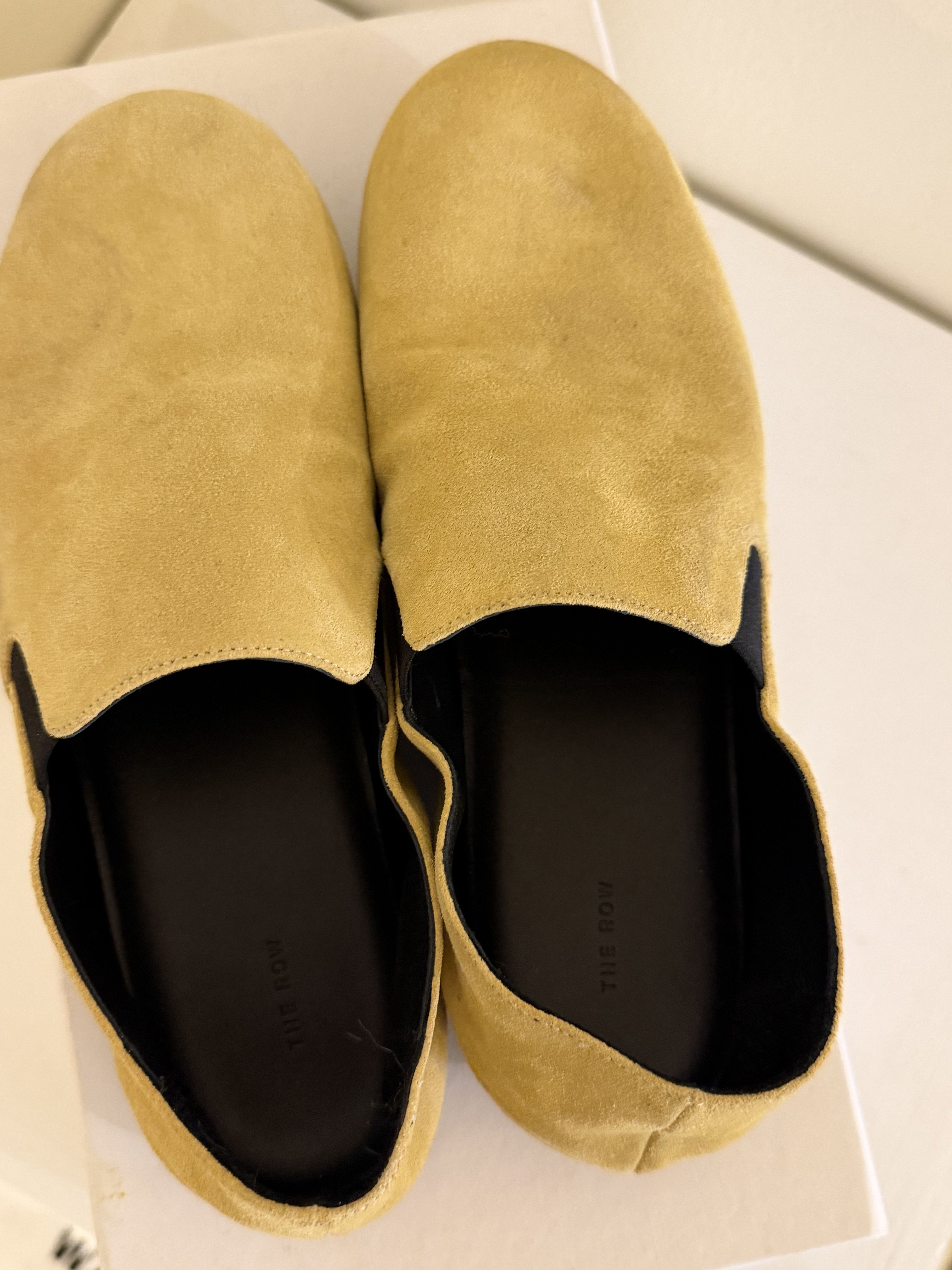 The Row the row suede slip on loafers Size US 7 / IT 37 - 3 Thumbnail