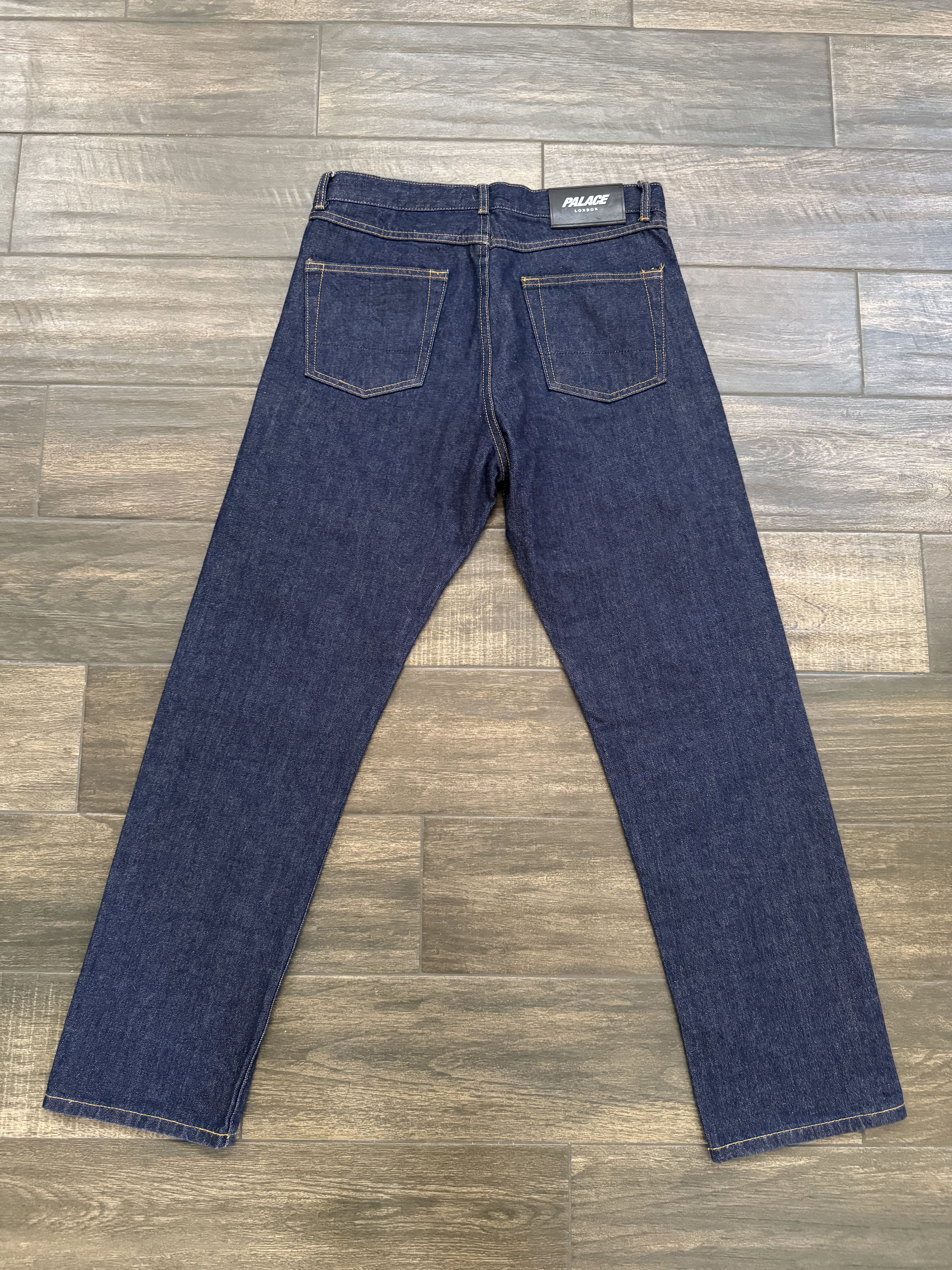 Palace Palace Straight Denim Dark Indigo Blue Size US 30 / EU 46 - 2 Thumbnail