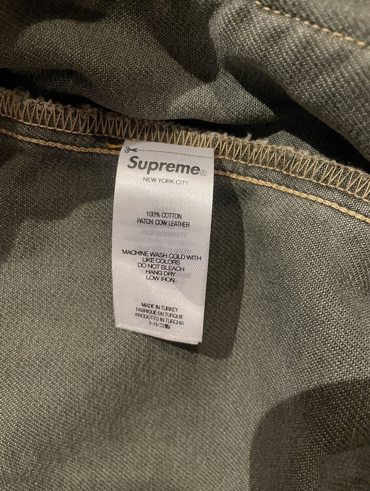 Supreme Supreme 2-Tone Paneled Denim Jacket "Brown" Medium Size US M / EU 48-50 / 2 - 14 Thumbnail