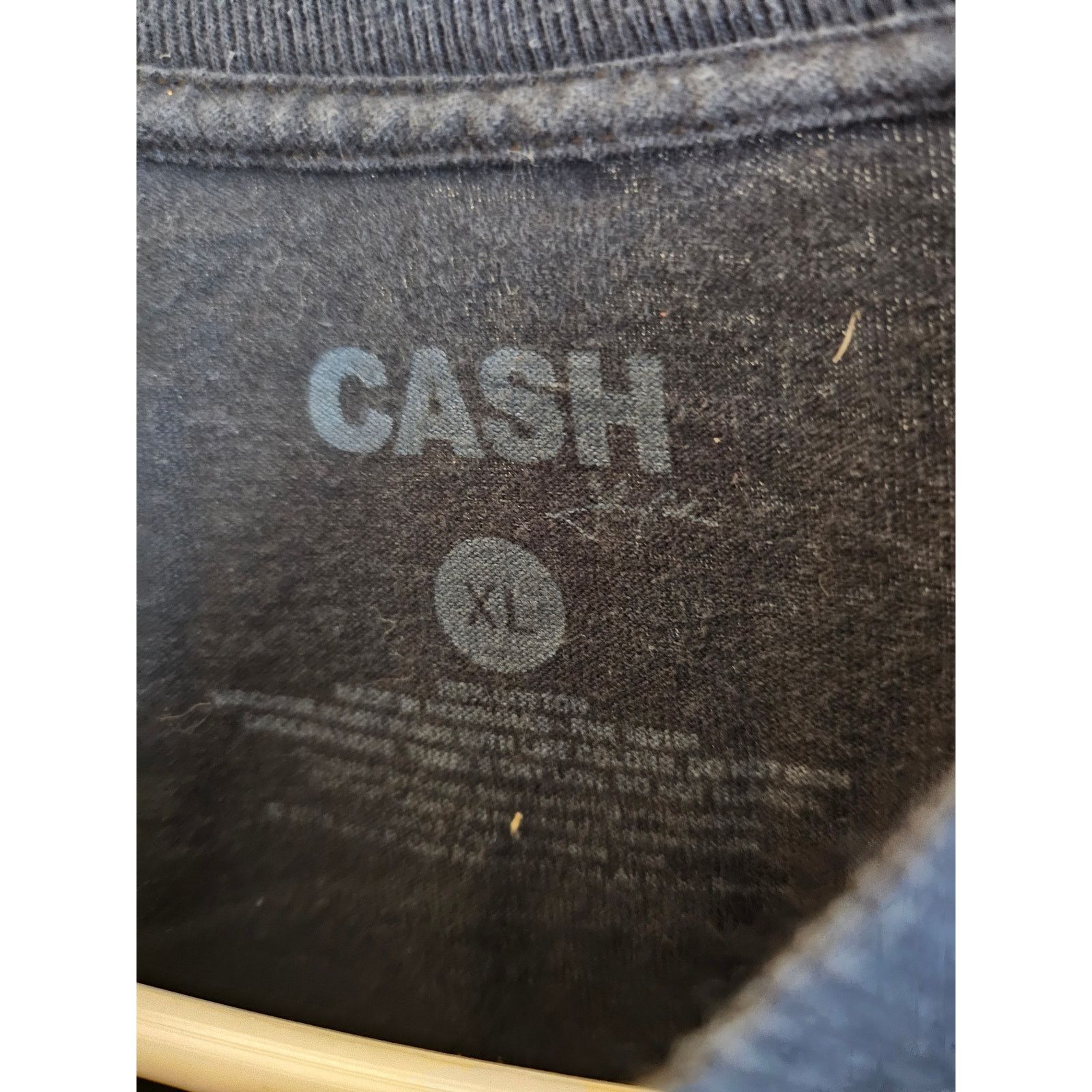 Other Johnny Cash The Man in Black - Men's Black T-Shirt - XL Size US XL / EU 56 / 4 - 2 Thumbnail
