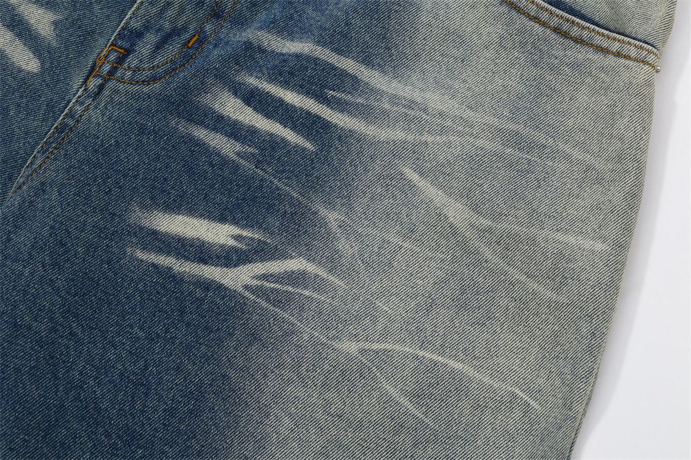 Japanese Brand × Vintage Water Ripples Denim Short Size US 28 / EU 44 - 9 Thumbnail