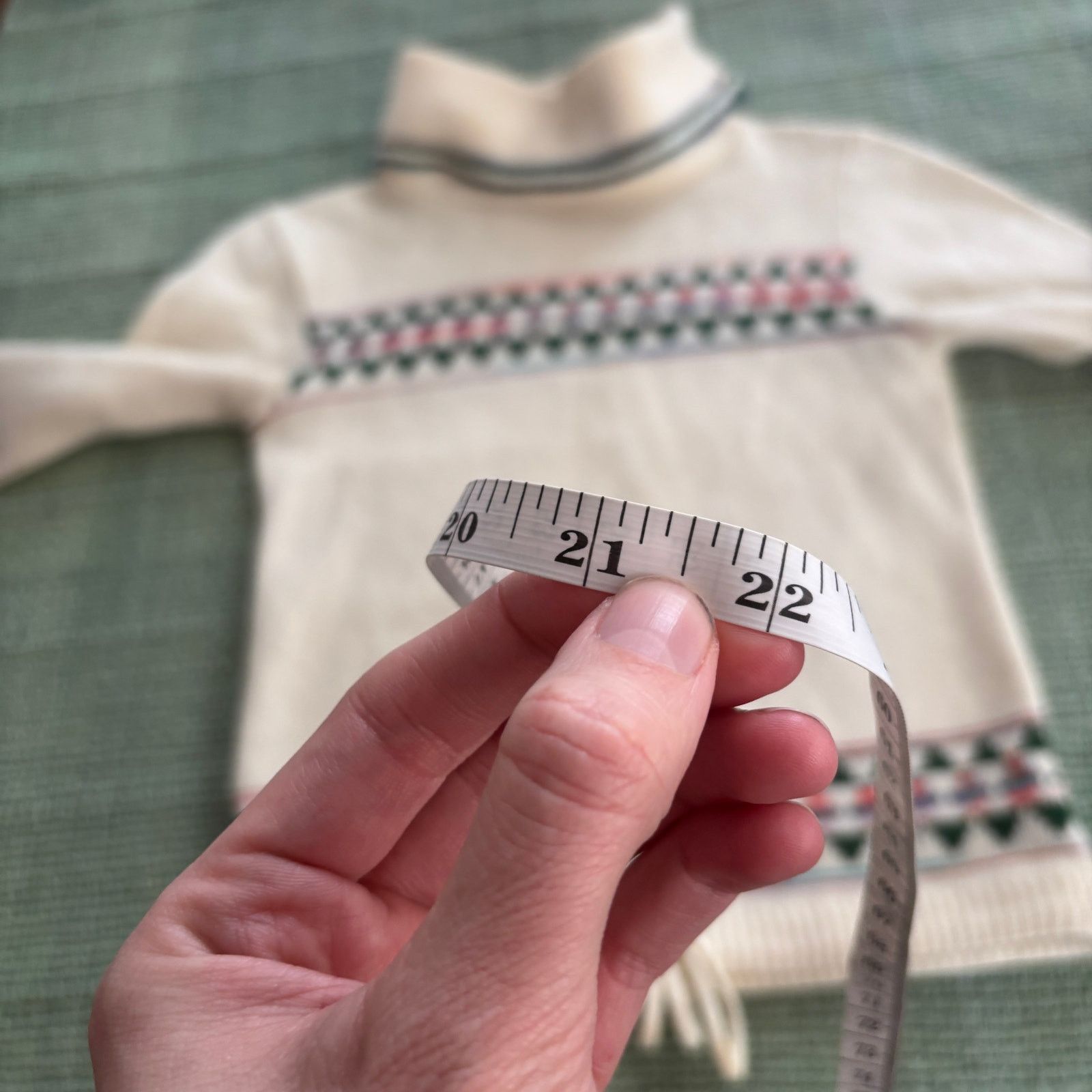Vintage Vintage 1970s wool turtleneck womens ski sweater size S Size S / US 4 / IT 40 - 10 Thumbnail