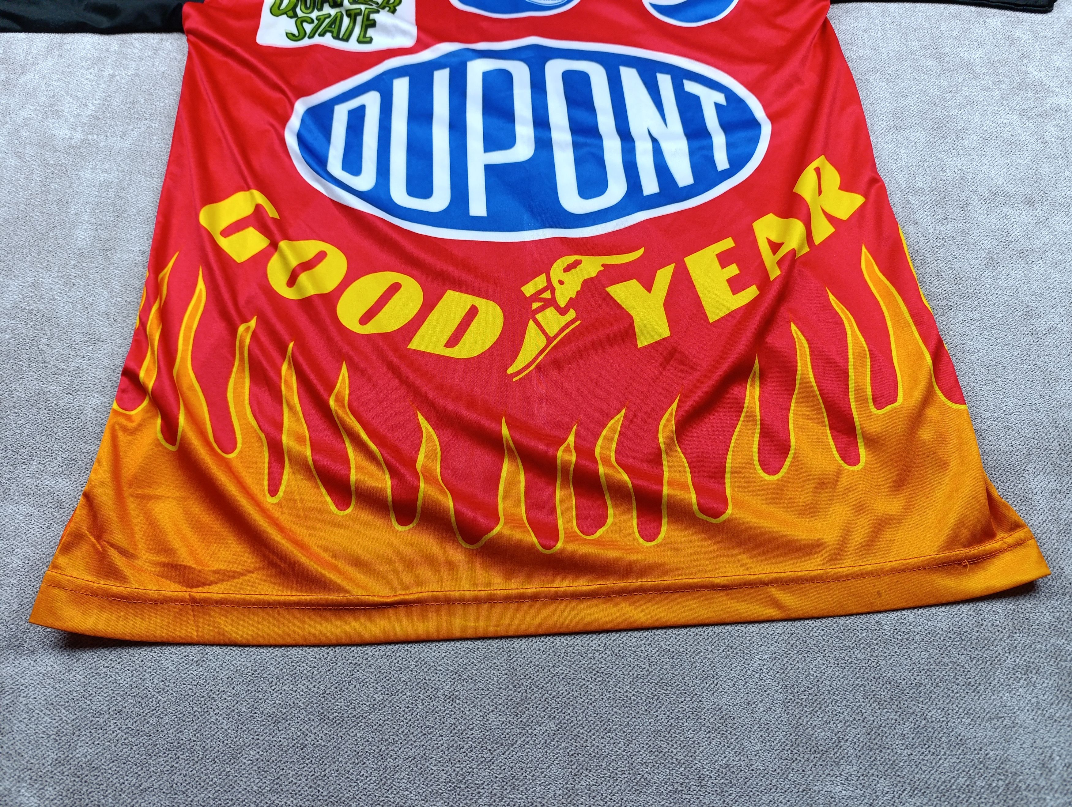 DuPont VINTAGE RACING SEVEN STAR DUPOINT JERSEY TEE Size US L / EU 52-54 / 3 - 16 Thumbnail