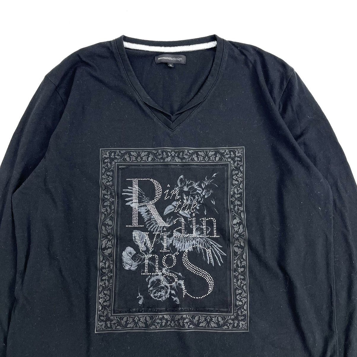 14th Addiction × If Six Was Nine × Japanese Brand Y2K Semantic Design Poem Grunge Punk Gothic Long Sleeve Size US L / EU 52-54 / 3 - 2 Thumbnail
