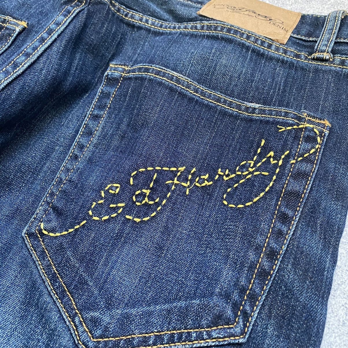 Ed Hardy Vintage Ed Hardy Jeans Baggy Japanese Y2K Size US 34 / EU 50 - 4 Thumbnail