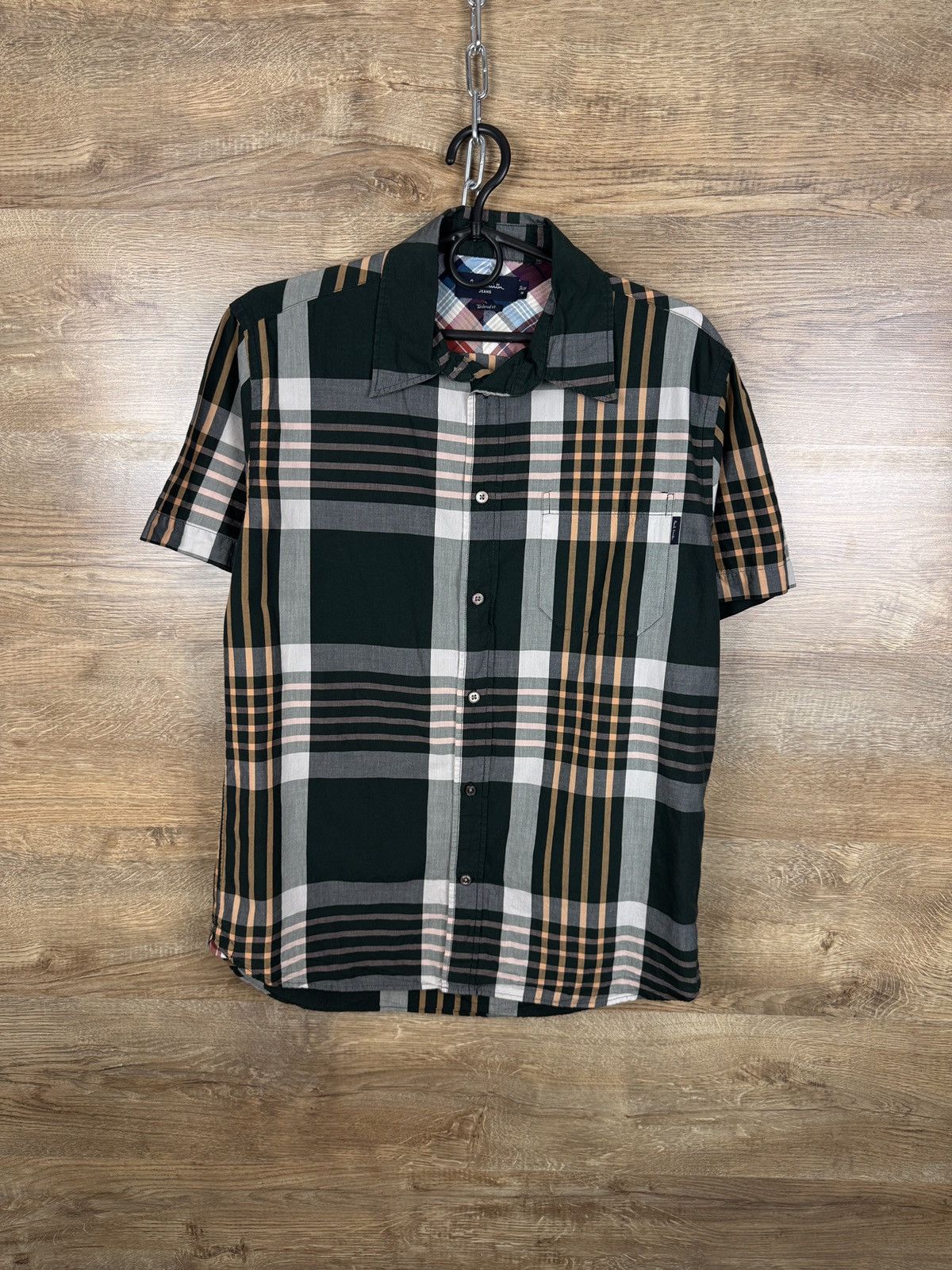 Paul Smith × Vintage Mens Vintage Paul Smith shirts button up luxury plaid Size US M / EU 48-50 / 2 - 1 Thumbnail