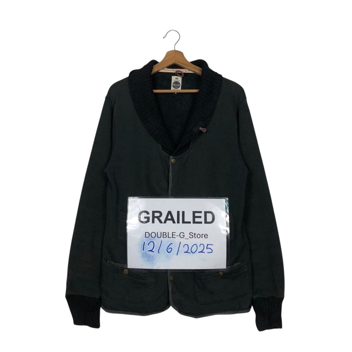 Paul Smith Red Ear 📌Vintage Wool Chore Jacket Paul Smith Red Ear Size US L / EU 52-54 / 3 - 1 Thumbnail