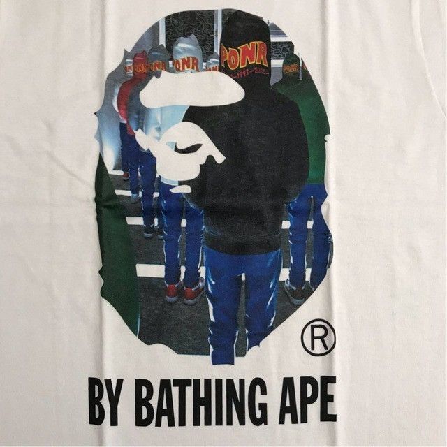 Bape BAPE Teriyaki Alien Shark BIG HEAD T-shirt a bathing ape Size US M / EU 48-50 / 2 - 3 Thumbnail
