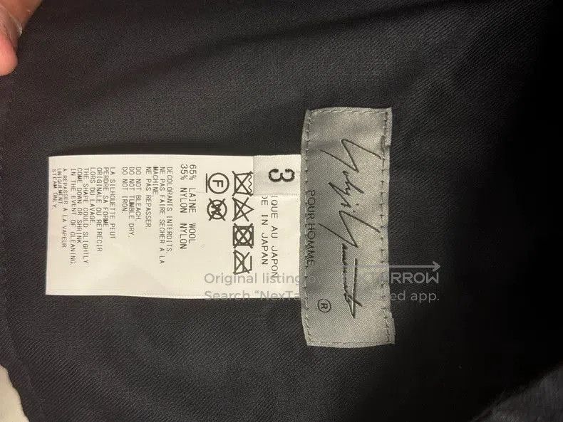 Yohji Yamamoto Yohji Yamamoto Wool Asymmetric Zip Coat. Size US L / EU 52-54 / 3 - 2 Thumbnail