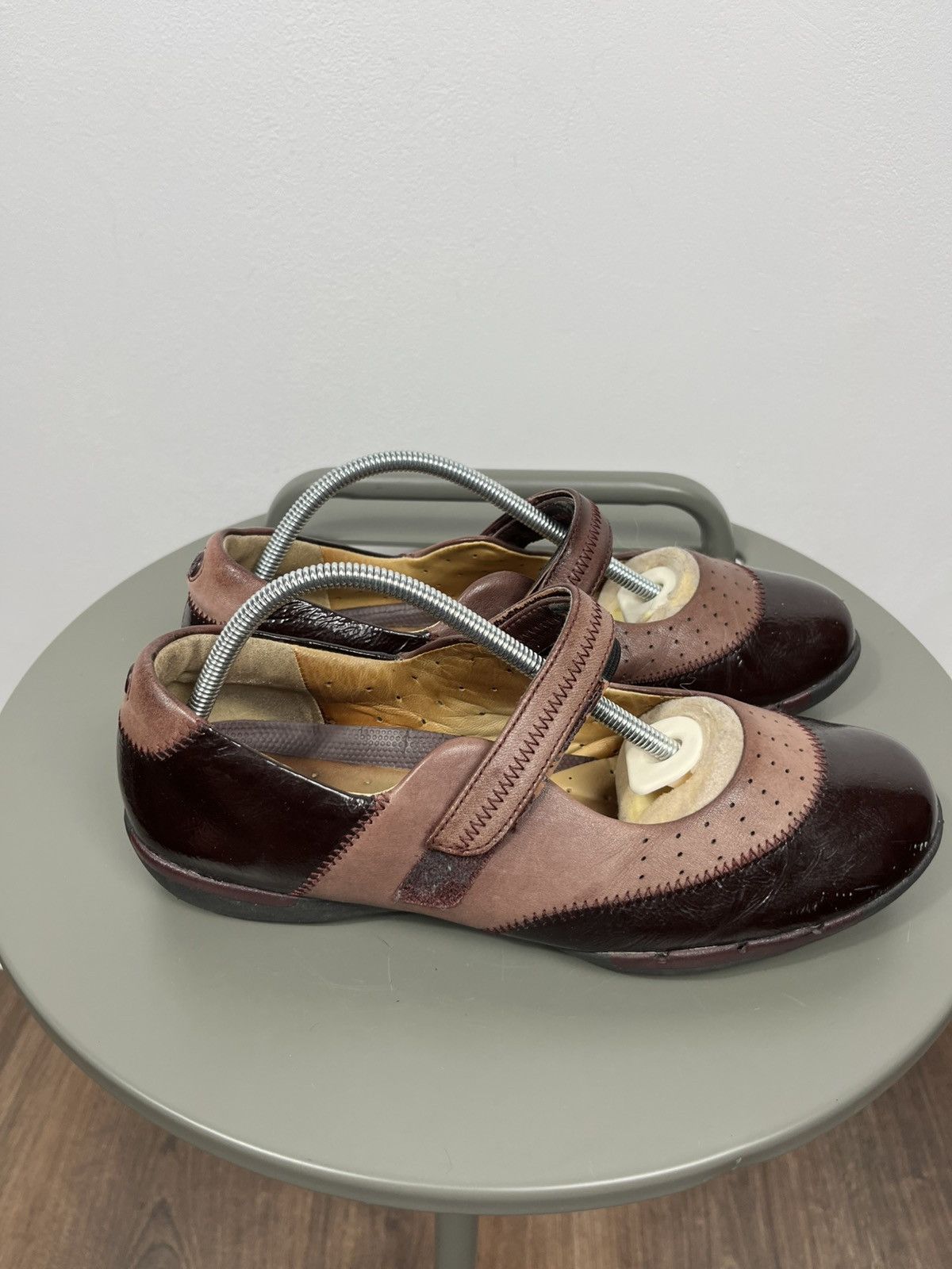 Clarks Clarks Mary Jane Leather Shoes Brown Strap Women EU 39 US 8 Size US 8 / IT 38 - 3 Thumbnail