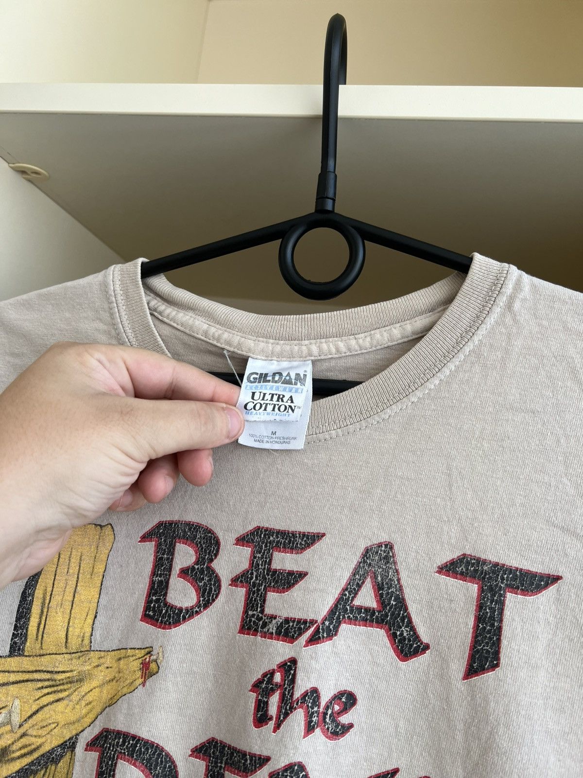Vintage Vintage Jesus Beat the Devil With a Big Ugly Stick T-Shirt Size US M / EU 48-50 / 2 - 8 Thumbnail
