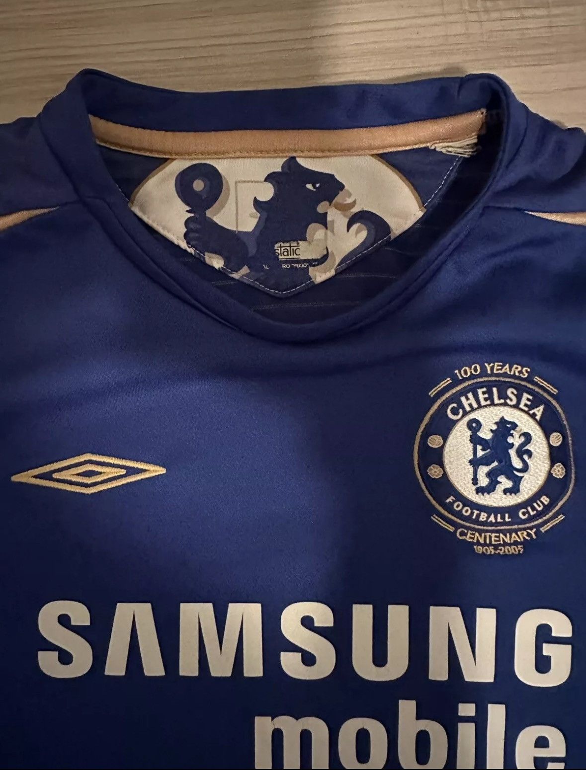 Umbro Umbro Chelsea FC Football Soccer Jersey 2005-2006 Size US XXS / EU 40 - 4 Thumbnail