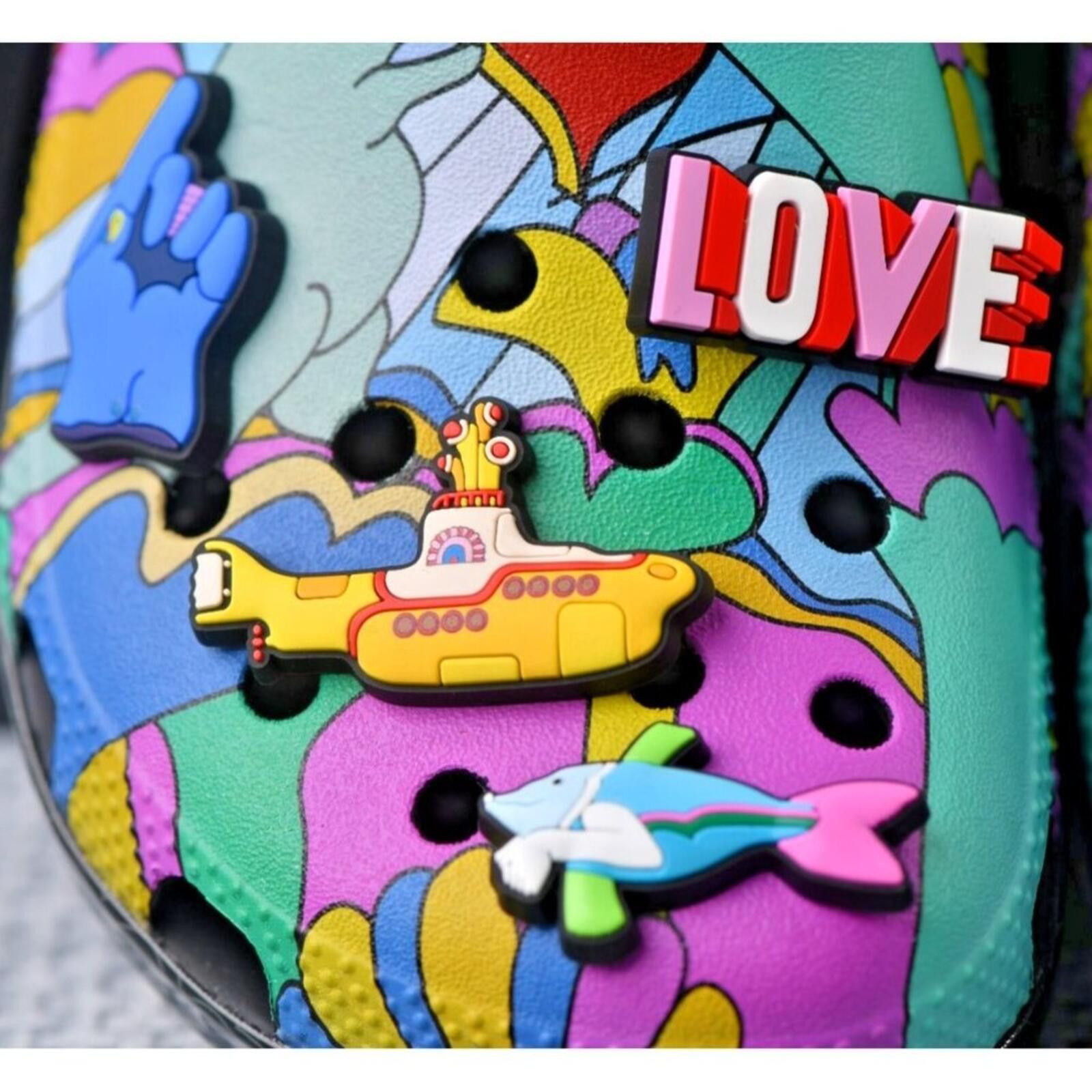 Crocs The Beatles x Crocs Love Classic Clogs | 210895-90H Size US 6 / IT 36 - 7 Thumbnail