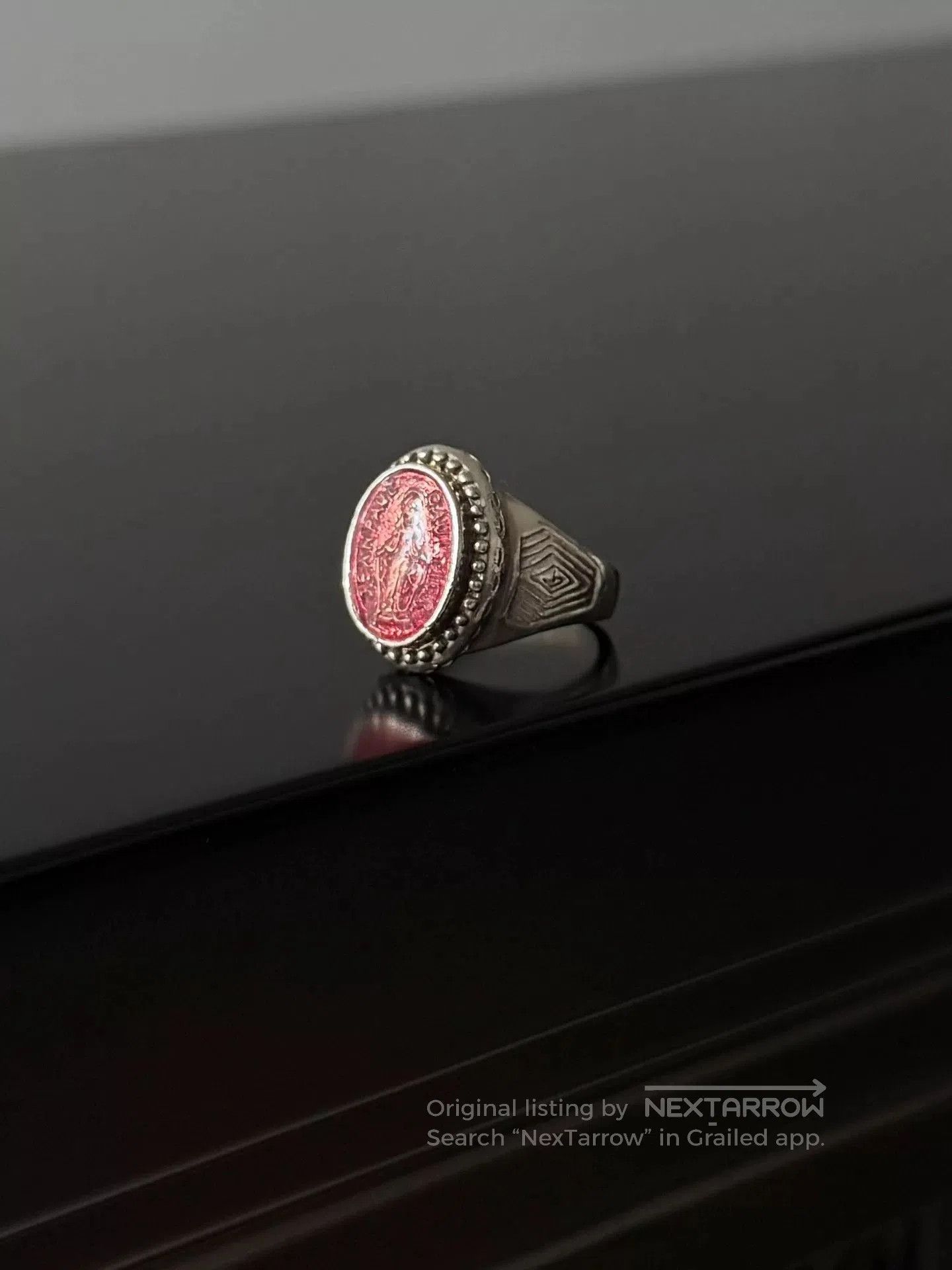 Jean Paul Gaultier Jean Paul Gaultier Rare Virgin Mary Ring. Size ONE SIZE - 3 Thumbnail