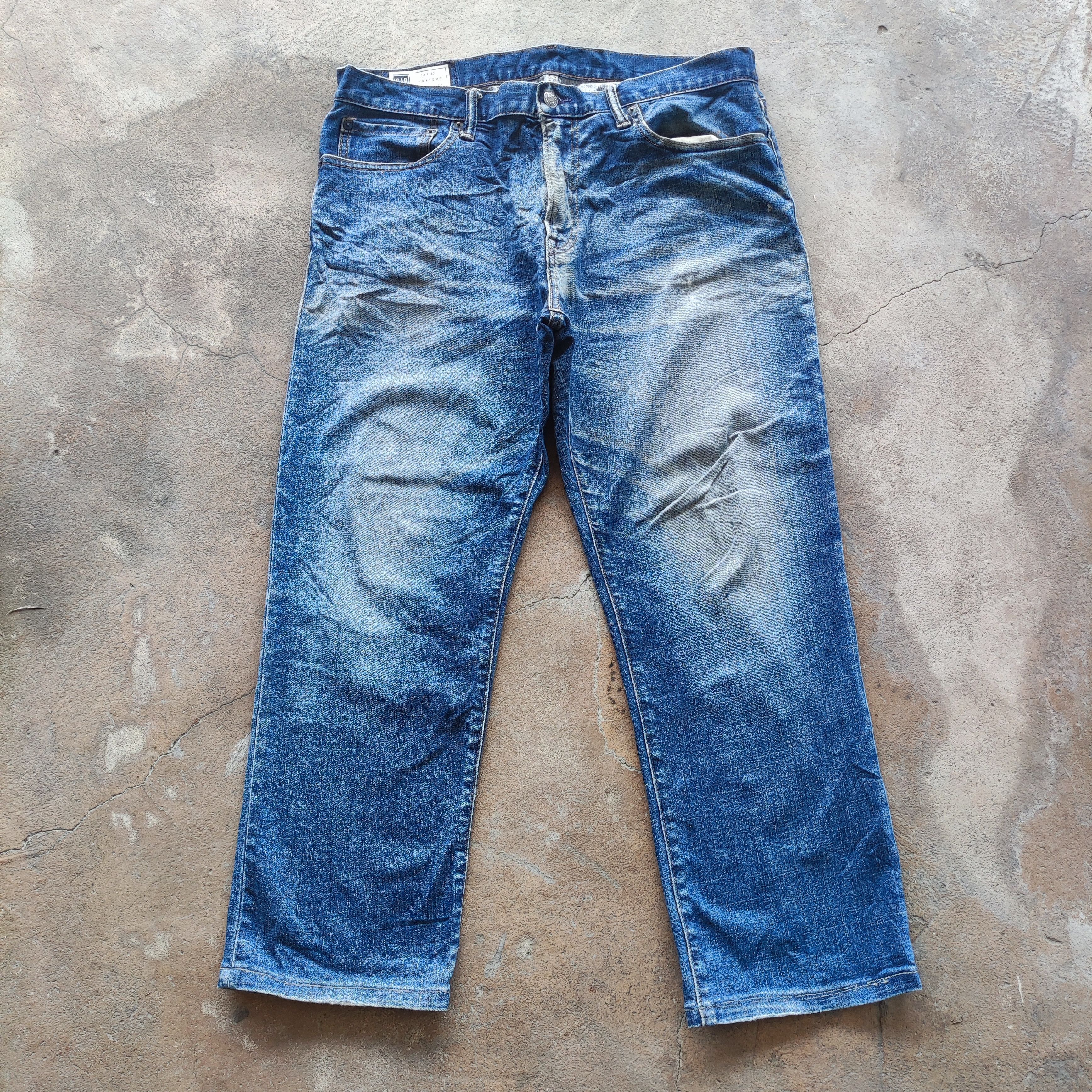 Gap Vintage GAP Brand Baggy Jeans Denim Pants Size US 37 - 1 Thumbnail