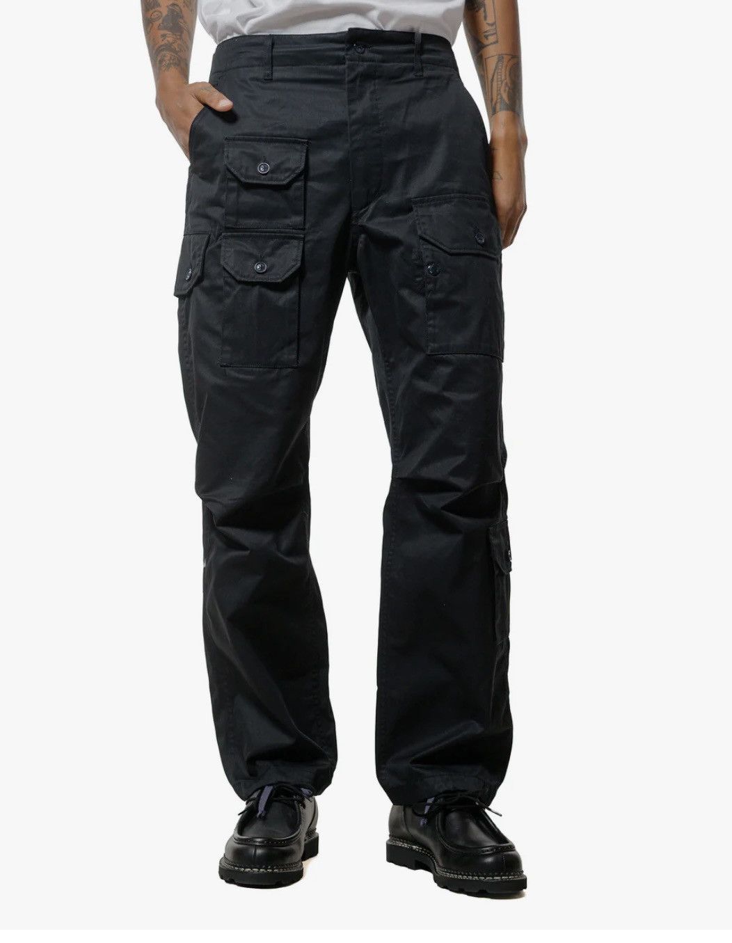 Engineered Garments Flight Pant – Navy Cotton Ventile Twill