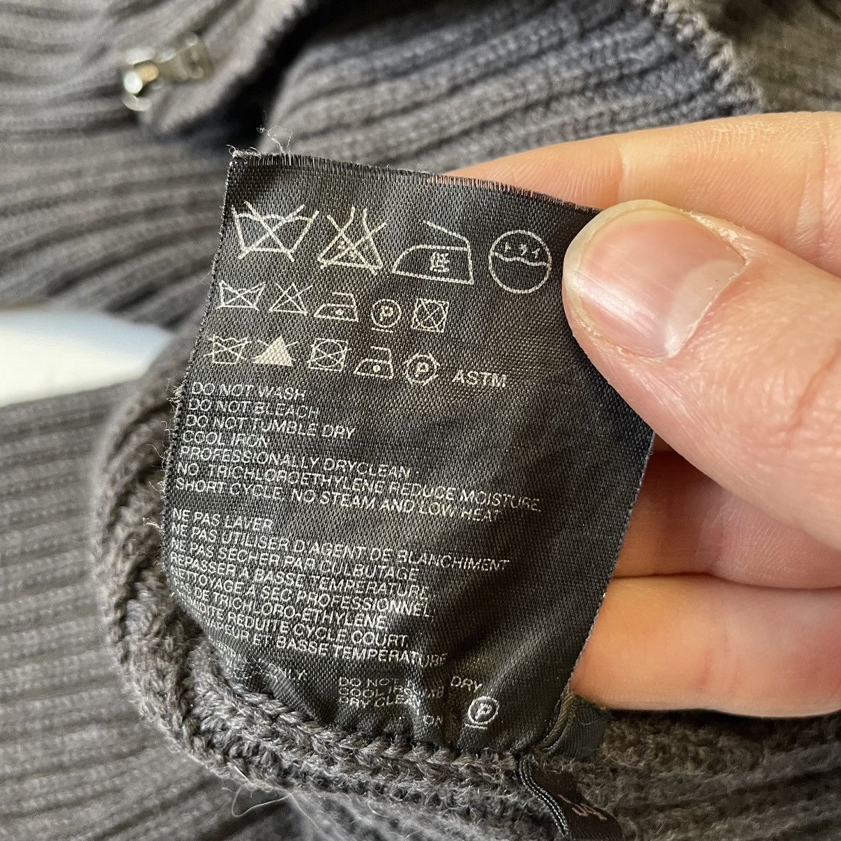 Prada A/W 06 ‘Drivers Knit’ Zip Sweater Size US L / EU 52-54 / 3 - 12 Thumbnail