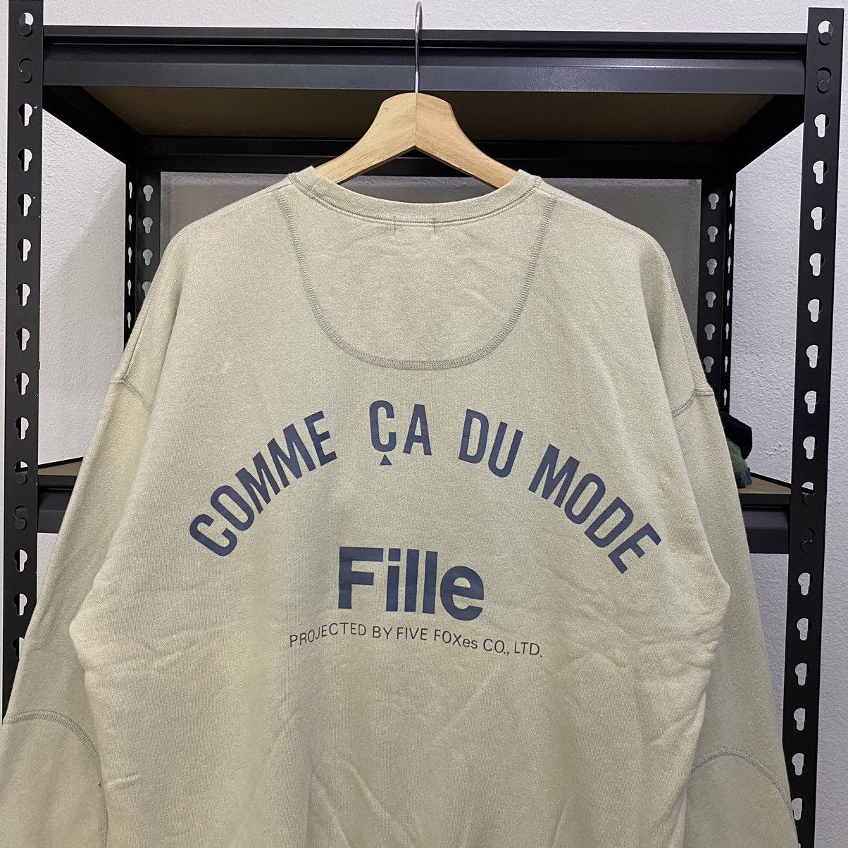 Designer × Vintage Vintage Comme Ca Du Mode Sweatshirt Crewneck Size M Size US L / EU 52-54 / 3 - 2 Thumbnail