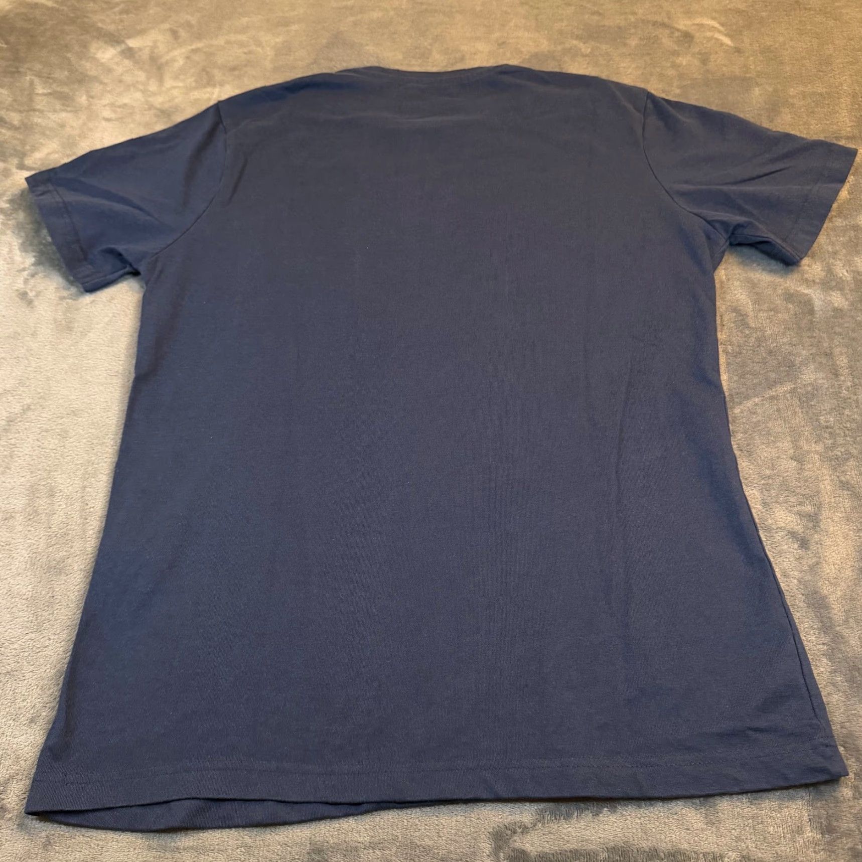 Vintage Fourcast American Flag Graphic T-Shirt Navy Blue Cotton Tee Mens Size L Size US L / EU 52-54 / 3 - 3 Thumbnail