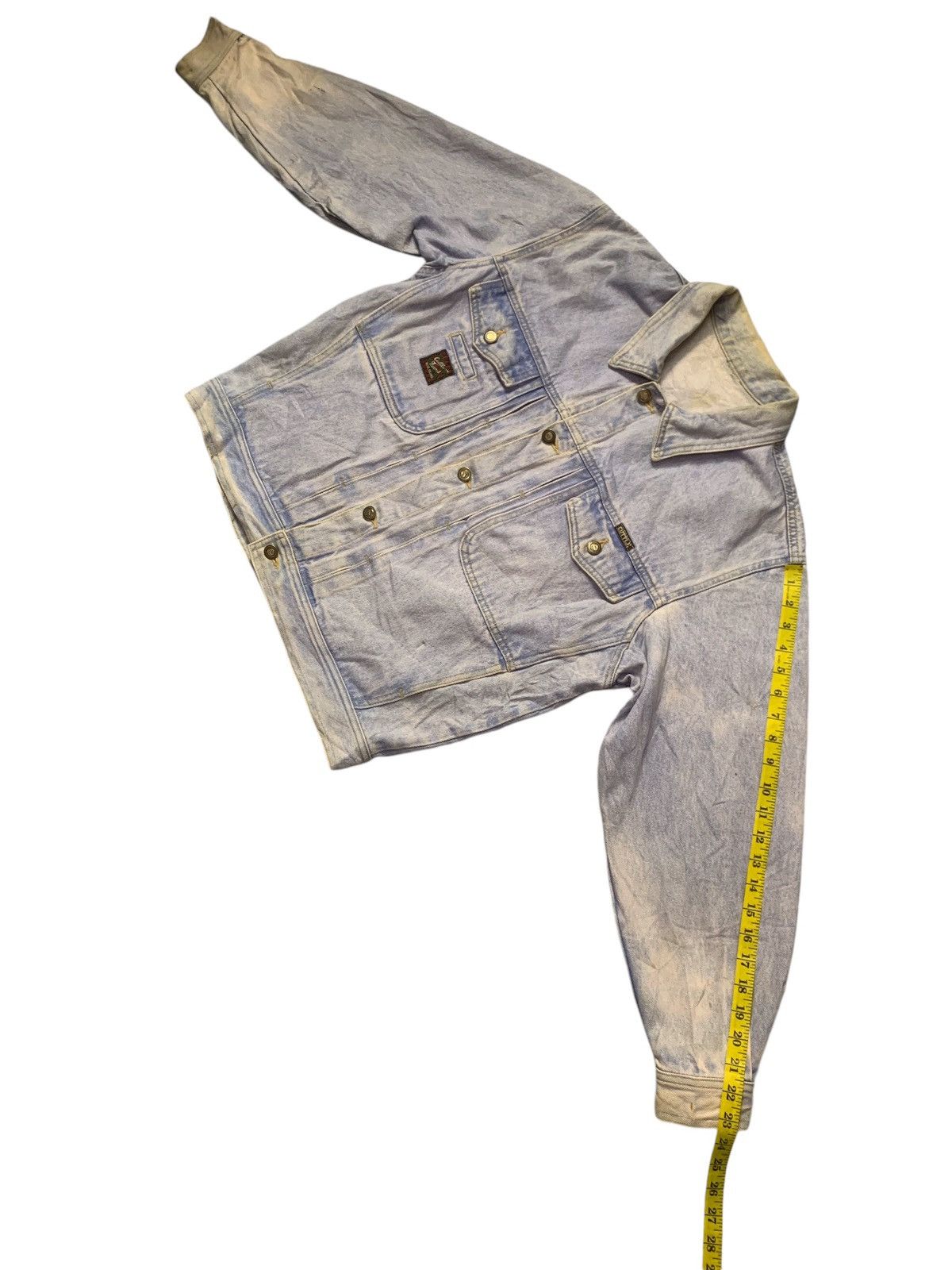 Japanese Brand × Vintage Rare Design Vintage Cuttle JeansDenim Jackets Size US M / EU 48-50 / 2 - 14 Thumbnail