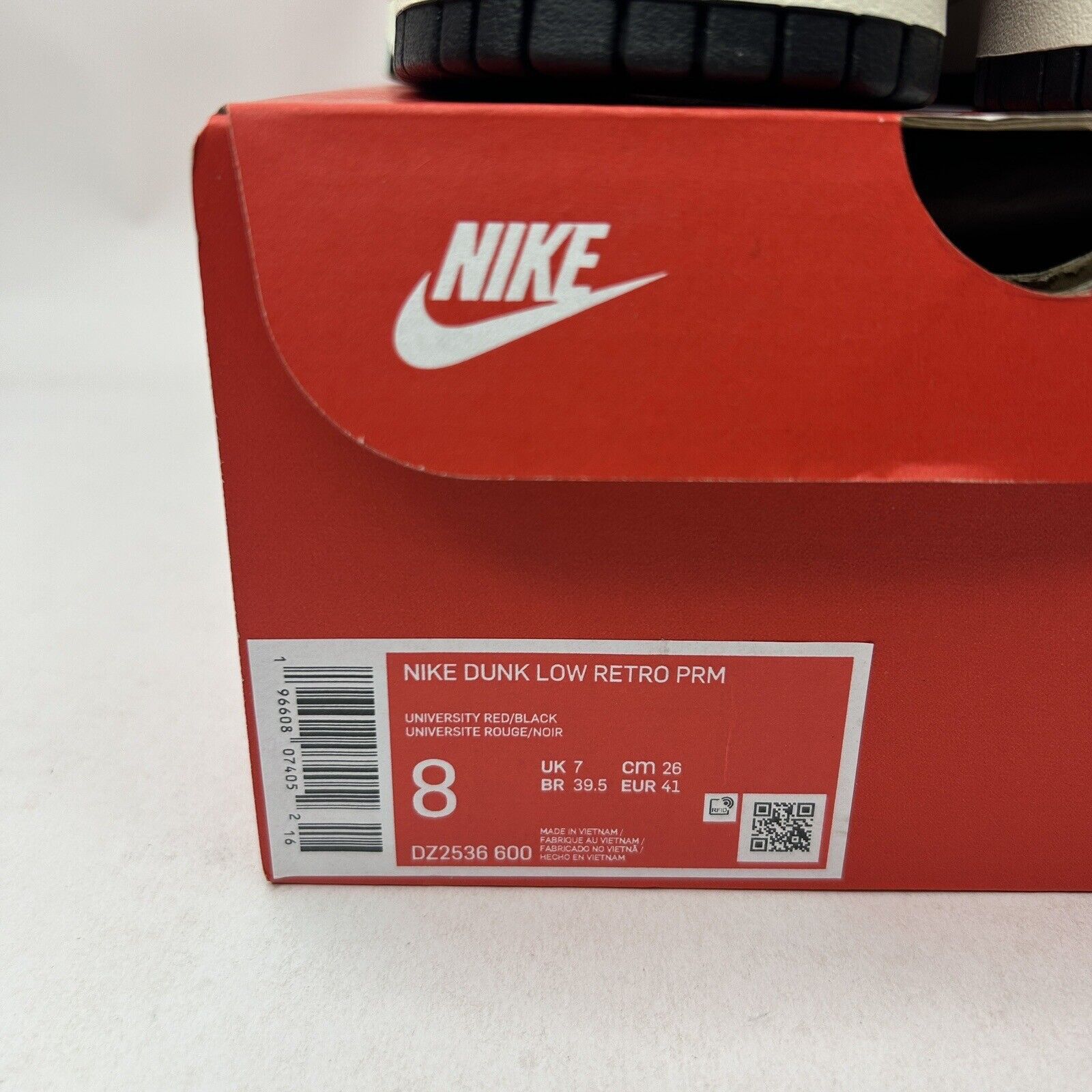 Nike Nike Dunk Low Retro PRM Split “Chicago/University Red” 2023 Size US 8 / EU 41 - 5 Thumbnail
