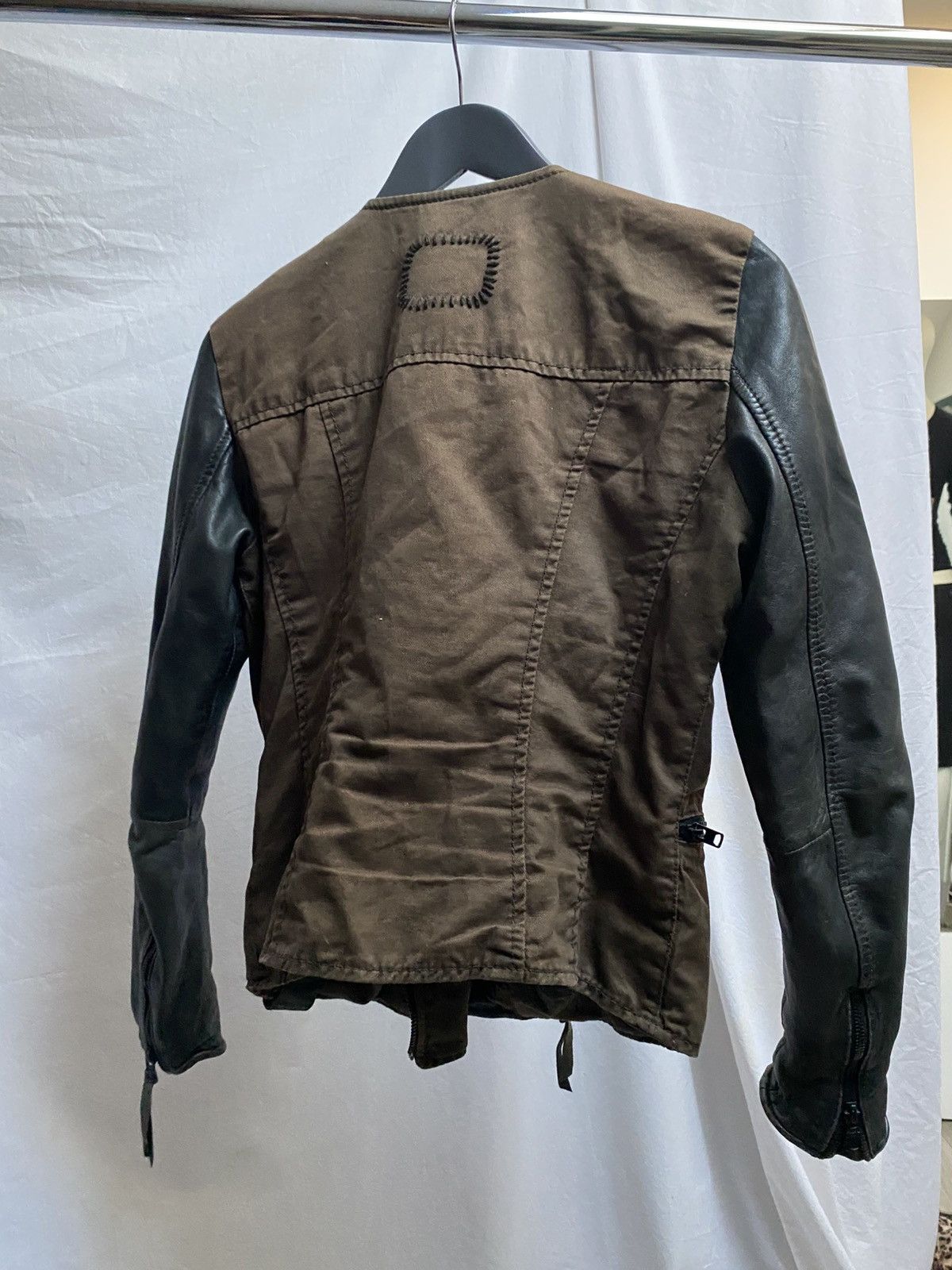 tigha Asymmetrical leather jacket Size M / US 6-8 / IT 42-44 - 5 Thumbnail