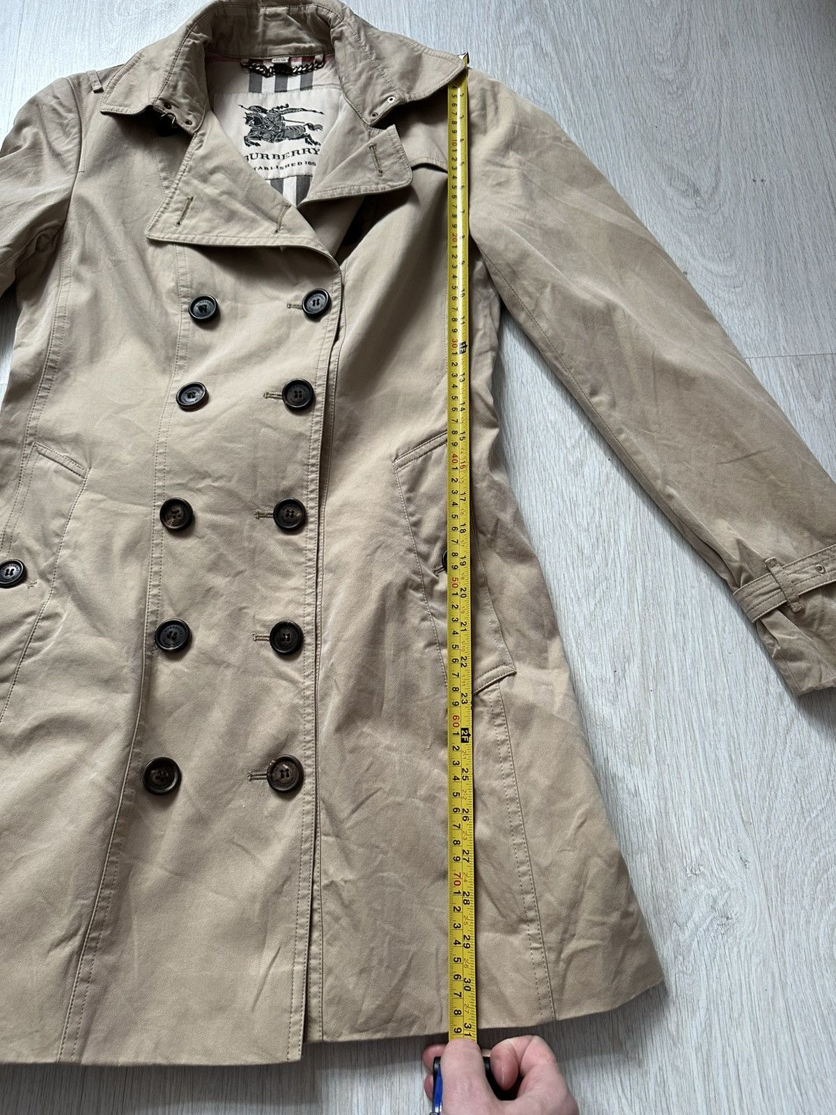 Burberry Vintage Burberry Womens trench Coat Size M / US 6-8 / IT 42-44 - 5 Thumbnail