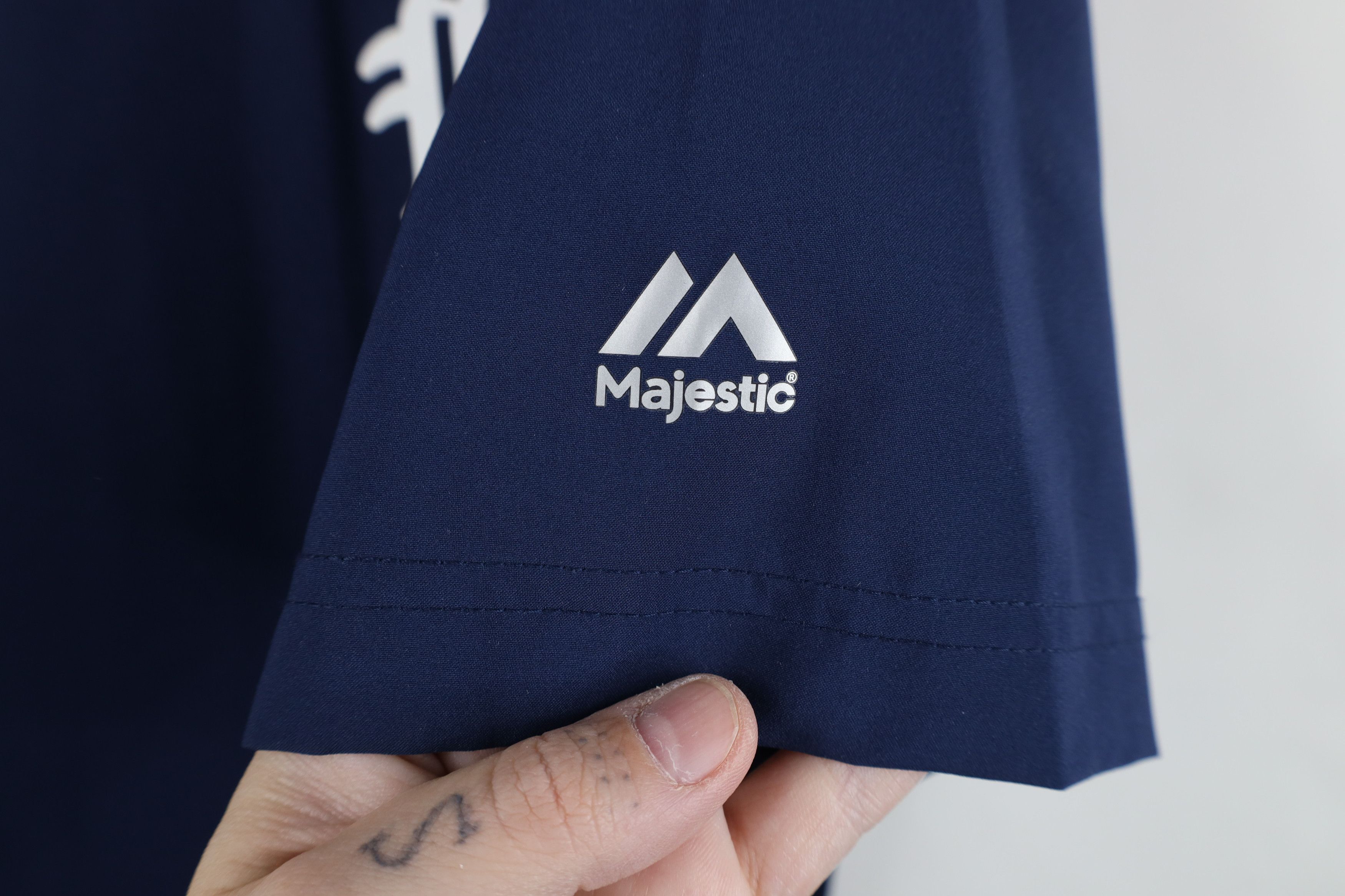 Majestic Majestic Cool Base Tigers Baseball Short Sleeve Shirt Jacket Size US XL / EU 56 / 4 - 4 Thumbnail