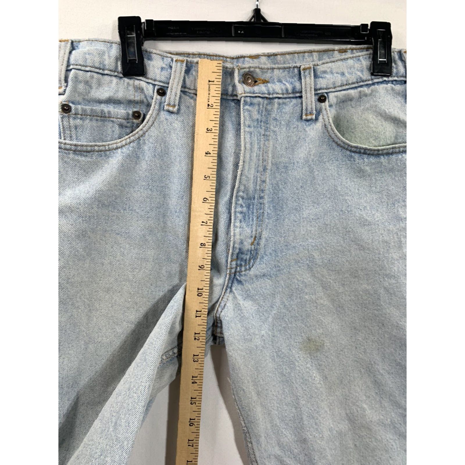 Levi's VINTAGE Levi's 540 Jeans Mens 32x32 Blue Denim Relaxed Fit Tapered Leg USA Made Size US 32 / EU 48 - 4 Thumbnail