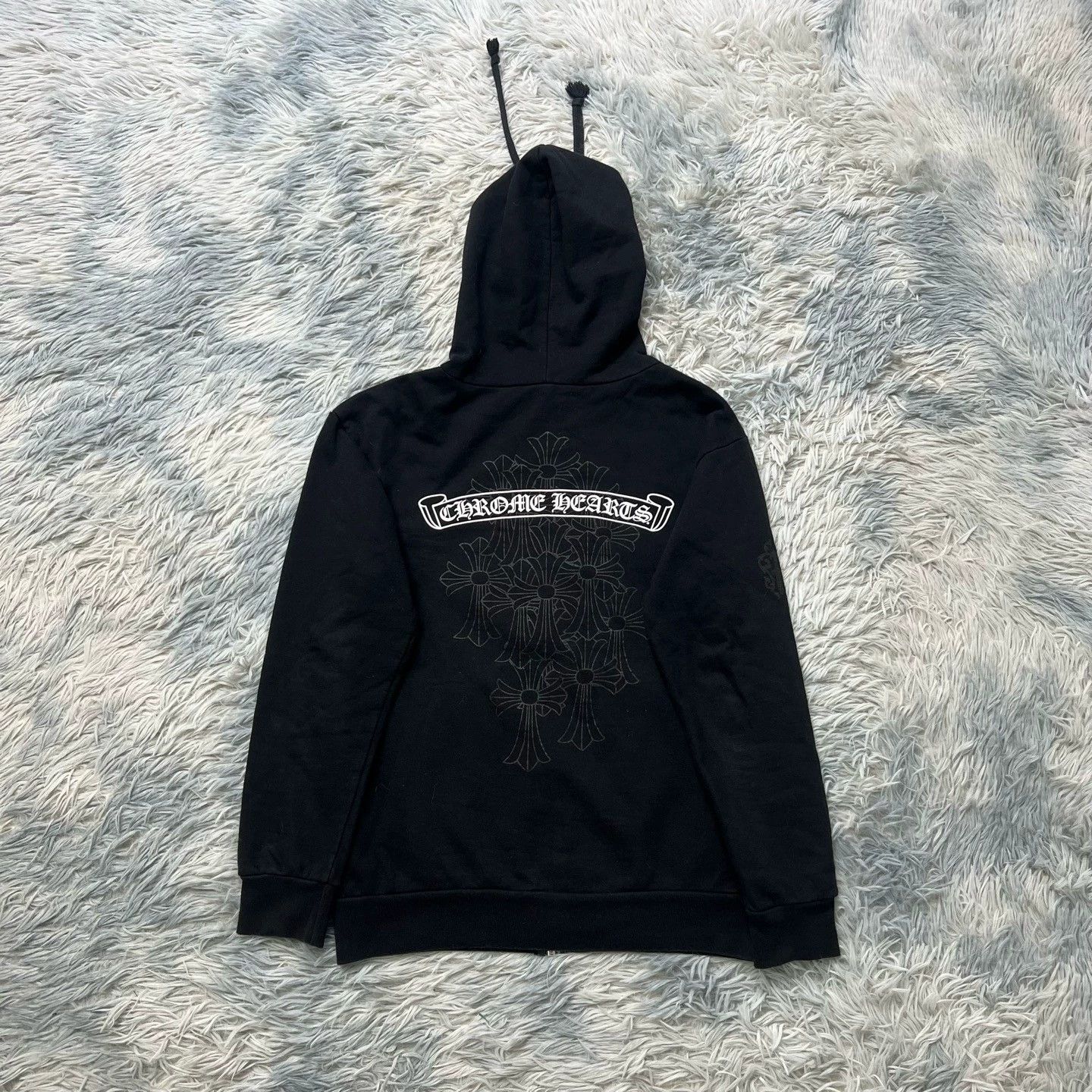 Chrome Hearts Chrome Hearts subtle cross-patterned zip-up jacket Size M / US 6-8 / IT 42-44 - 2 Thumbnail