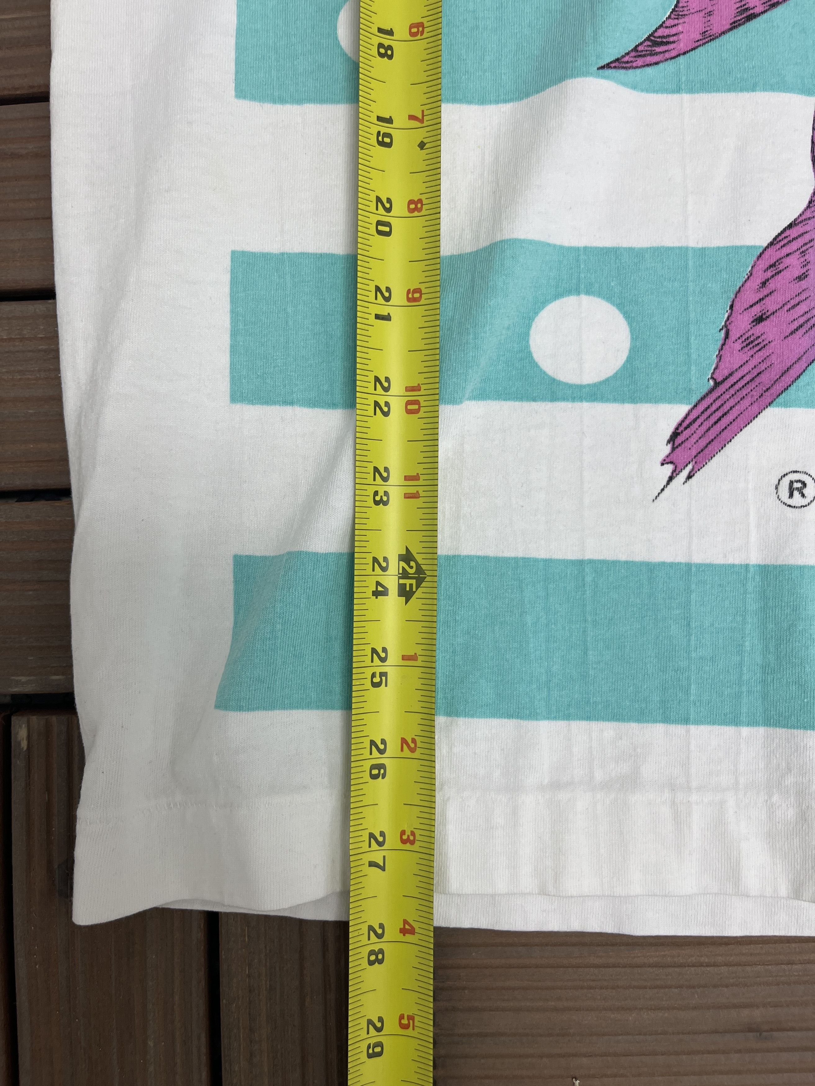 Vintage Cancun, Mexico Fish Vintage White T-Shirt Tee Size US XL / EU 56 / 4 - 8 Thumbnail