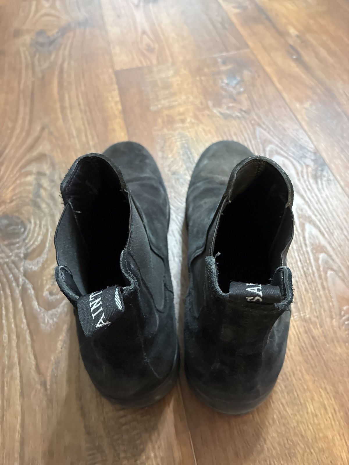 Allsaints Vintage Black Suede Allsaints Chelsea Boots Size US 10 / EU 43 - 4 Thumbnail