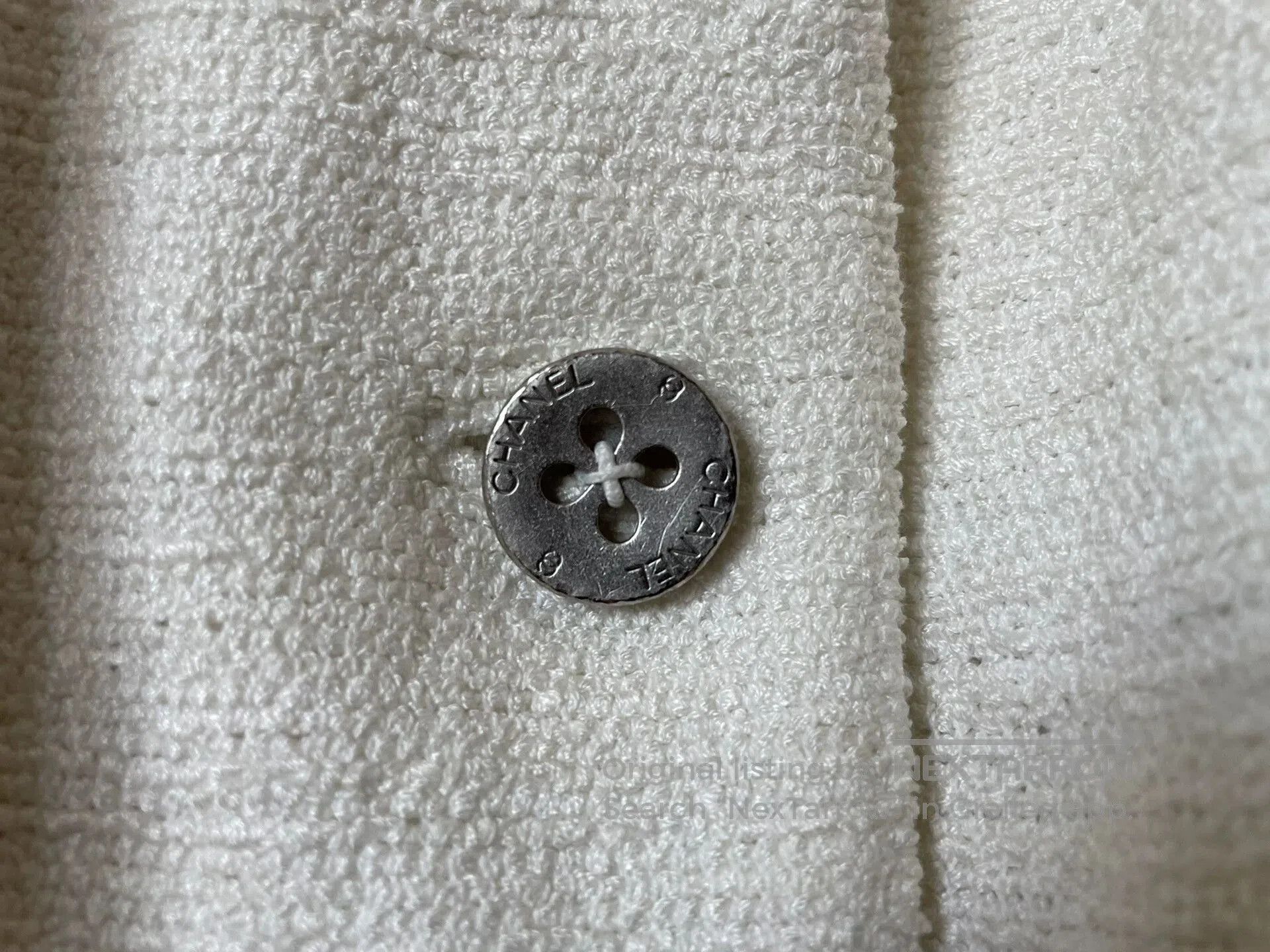 Chanel Chanel Tweed Blazer. Size M / US 6-8 / IT 42-44 - 3 Thumbnail