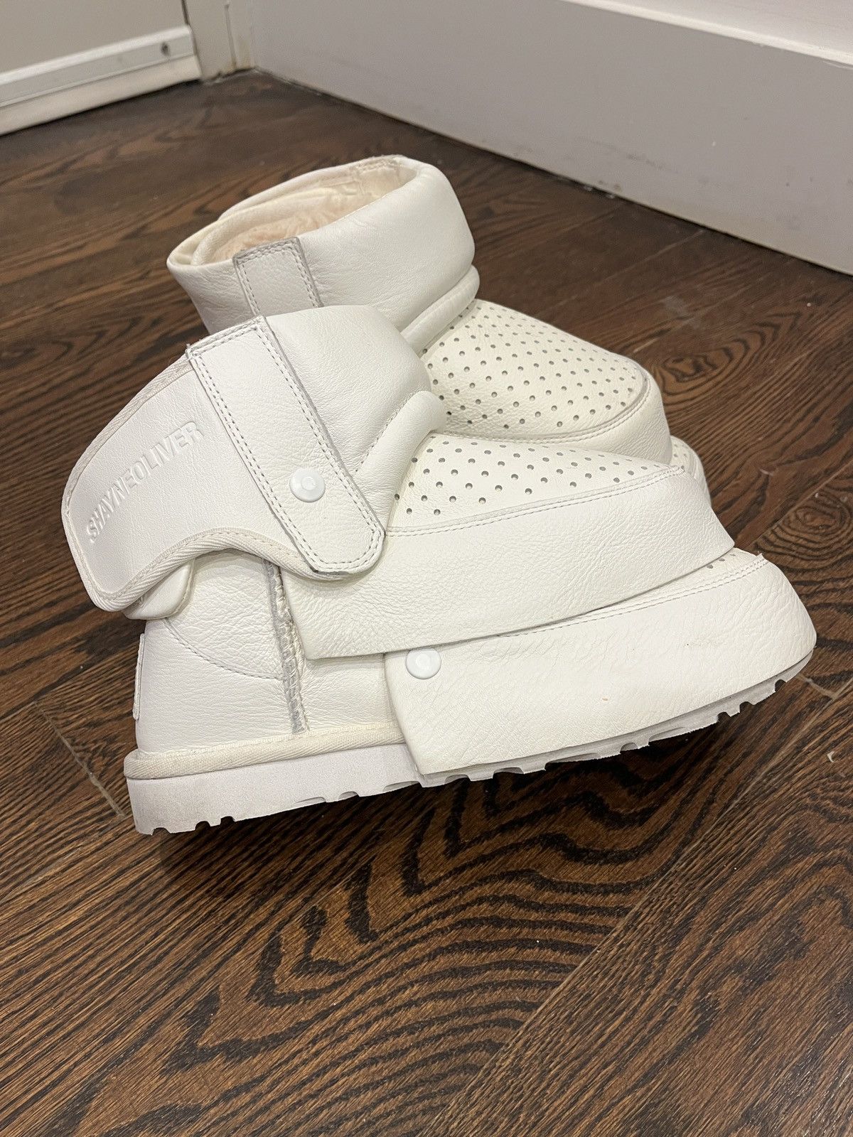 Ugg UGG x Shayne Oliver Leather Snow Boots Size US 8 / IT 38 - 12 Thumbnail