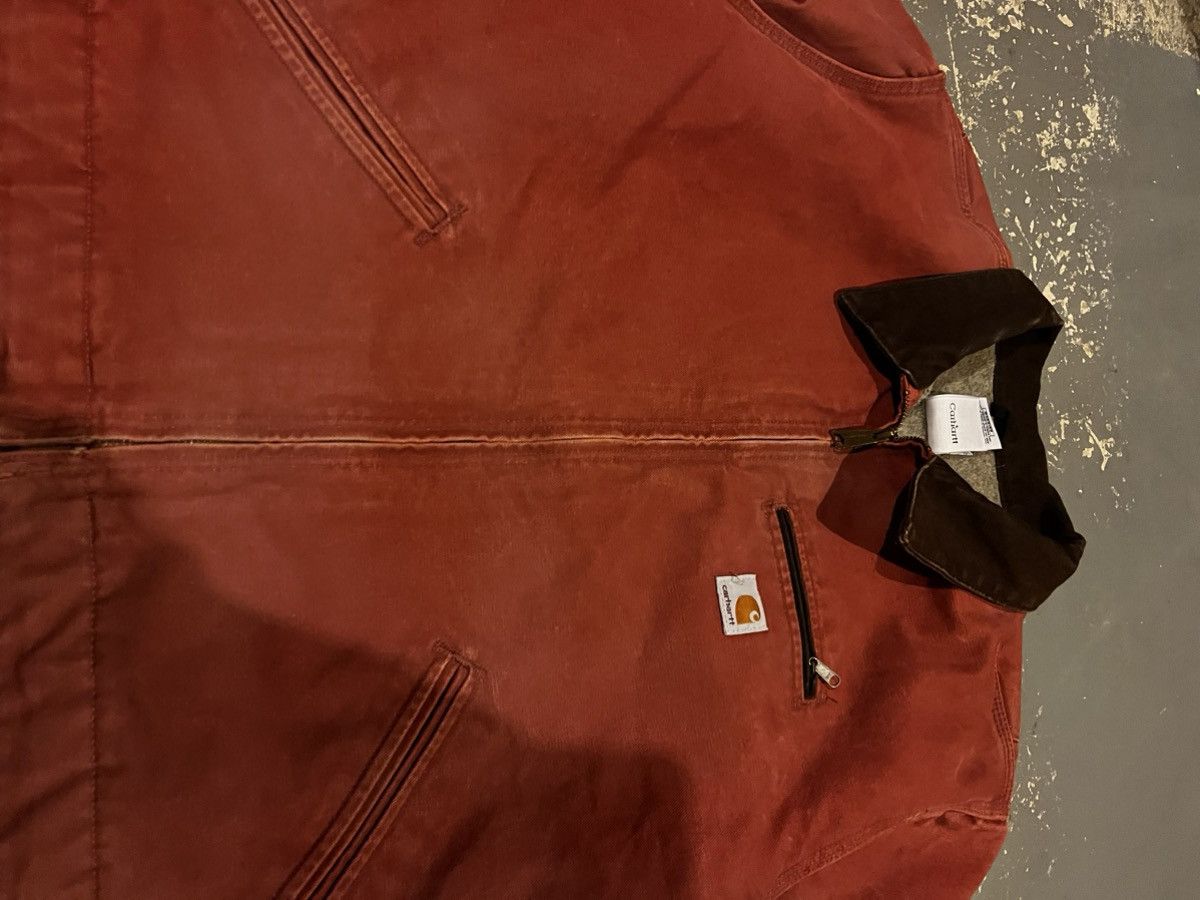 Carhartt Vintage Carhartt Detroit Jacket Salmon XXL Size US L / EU 52-54 / 3 - 2 Thumbnail