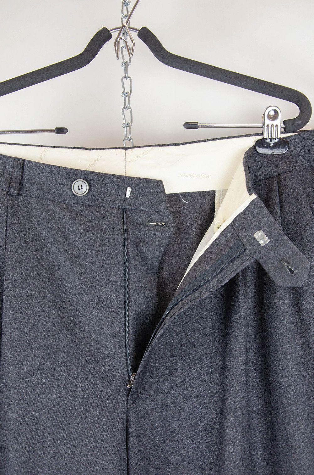 Yves Saint Laurent Yves Saint Laurent Wool Trousers – Size IT56 (Italy) Size 40" / US 18 - 8 Thumbnail
