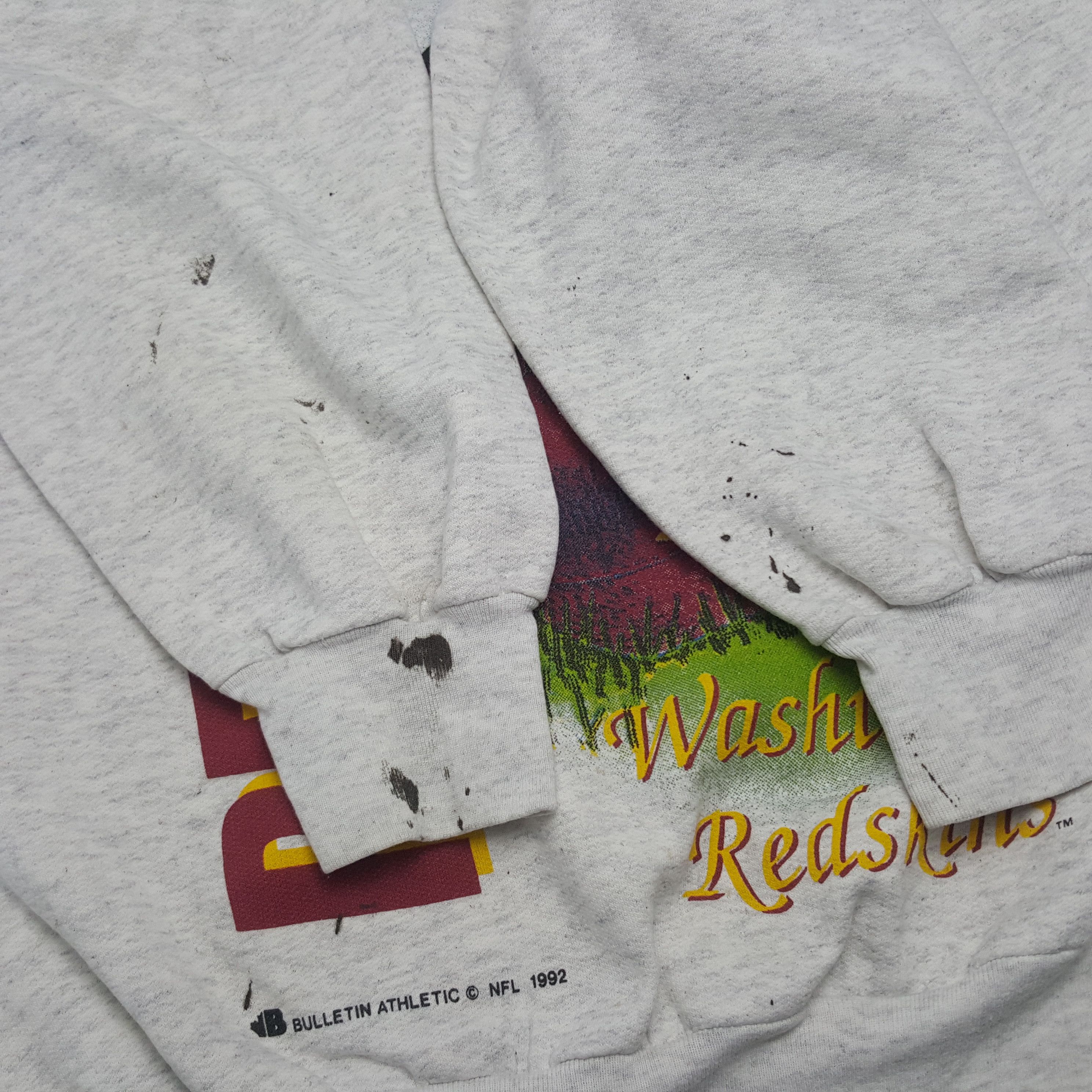 NFL × Vintage Vintage Washington Redskins American Football Sweatshirt Size US XL / EU 56 / 4 - 6 Thumbnail