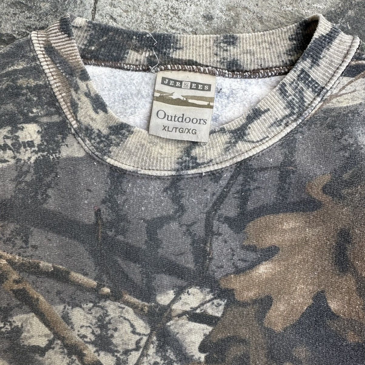 Jerzees × Realtree Rare! Crazy Vintage Carhartt Style Realtree Camo Sweatshirt Size US XL / EU 56 / 4 - 6 Thumbnail