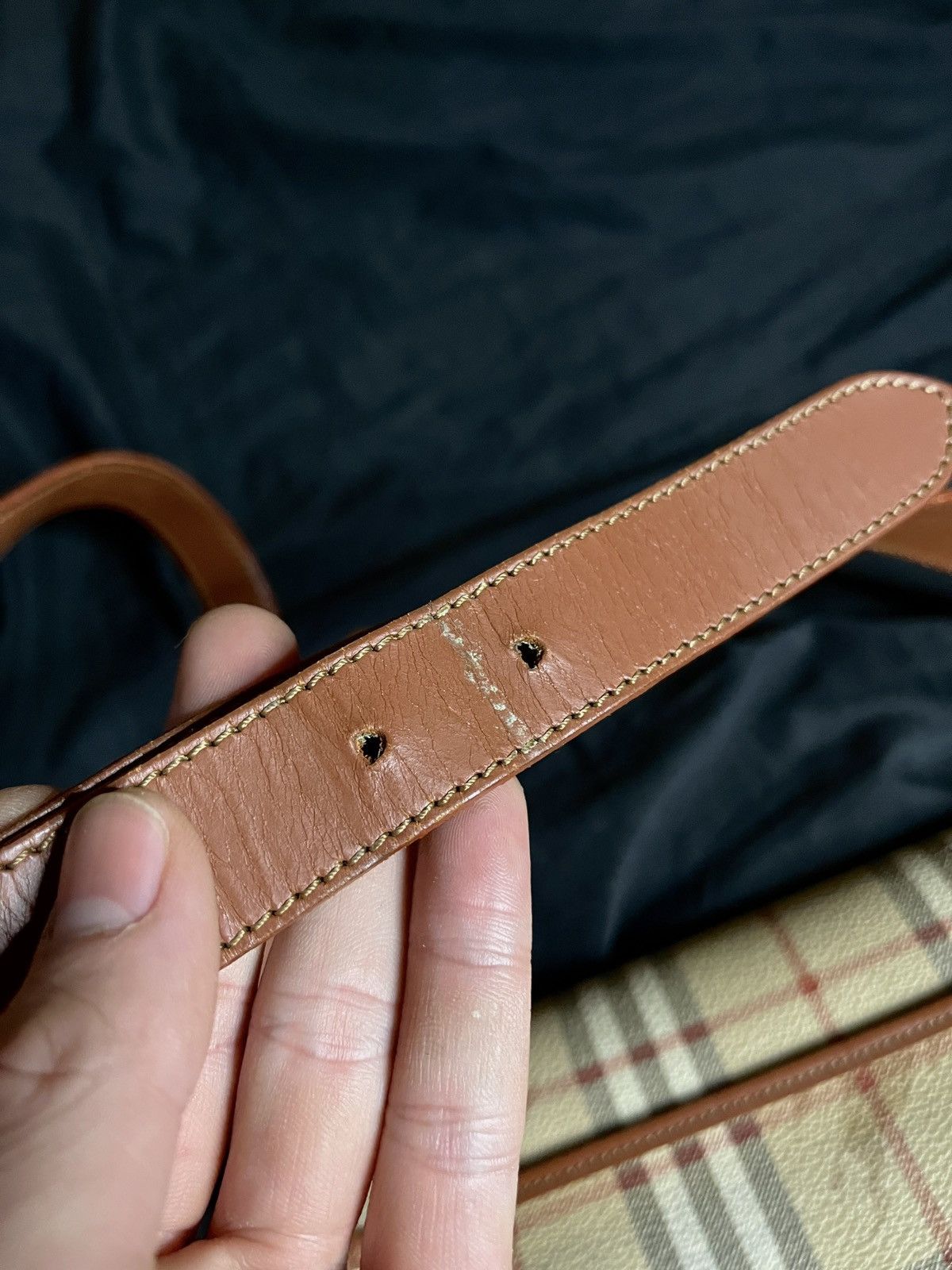 Burberry Vintage Burberry Nova Check Size ONE SIZE - 6 Thumbnail