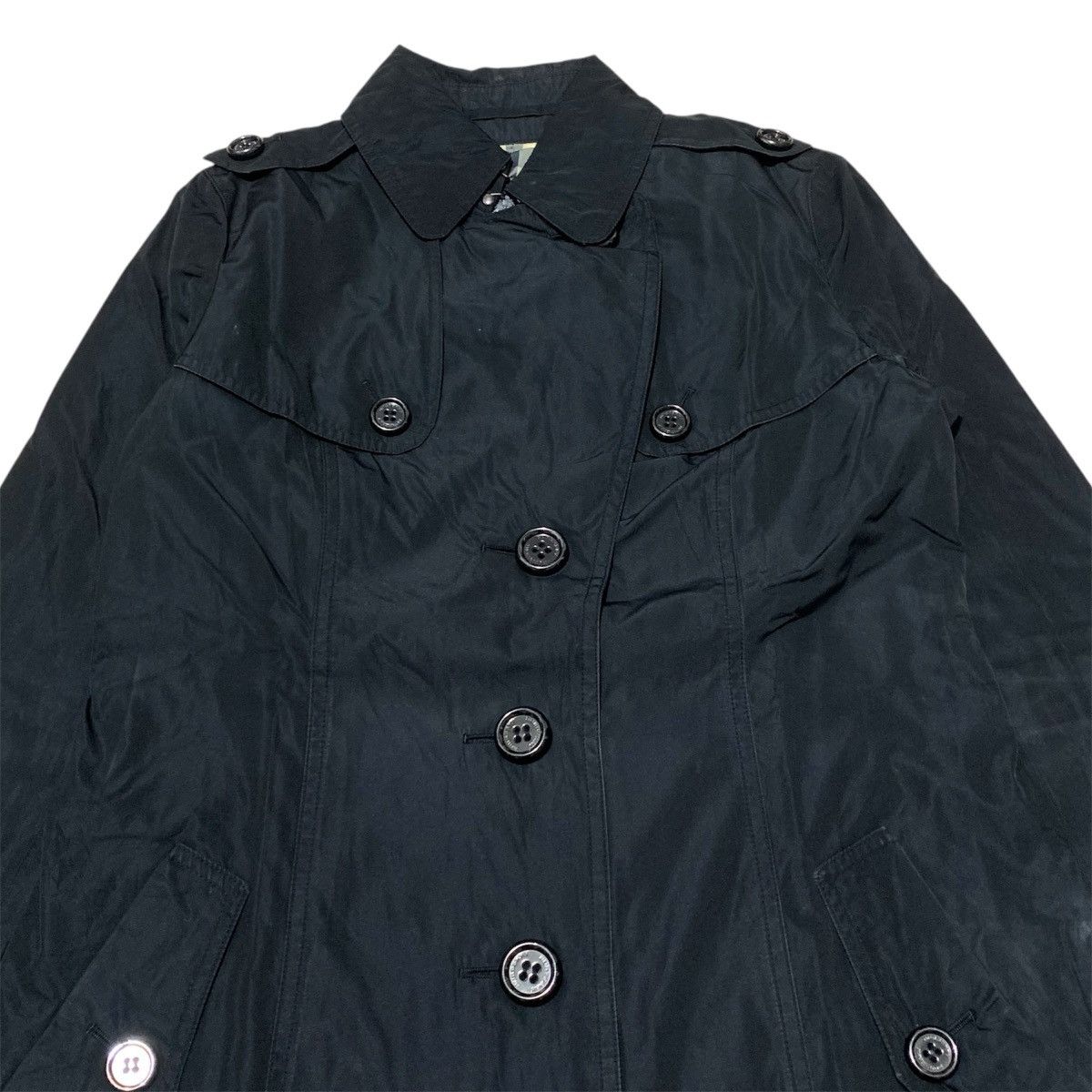 Burberry Vintage 90s Burberry Long Coat Nova Check Size XS / US 0-2 / IT 36-38 - 5 Thumbnail