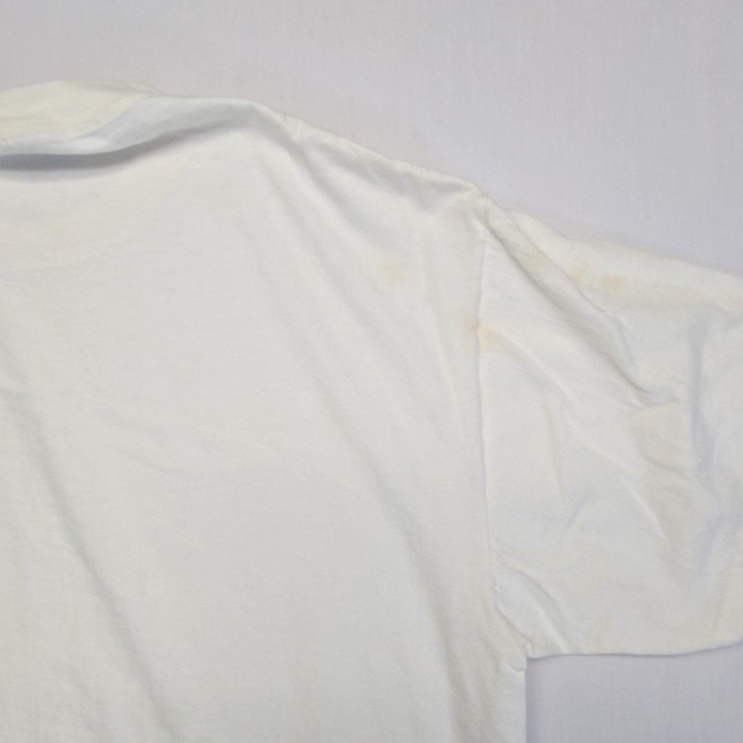 Hanes Vintage Jesus Religion L Tee White Graphic Shirt Size US L / EU 52-54 / 3 - 7 Thumbnail