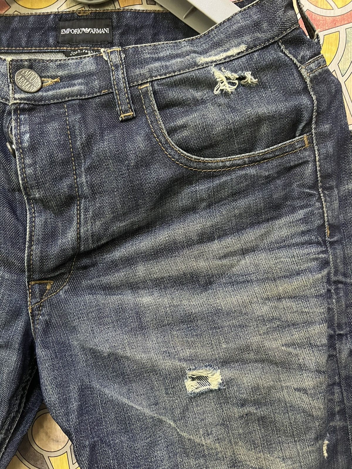 Armani × Emporio Armani VERY RARE JEANS EMPORIO ARMANI Size US 33 - 13 Thumbnail